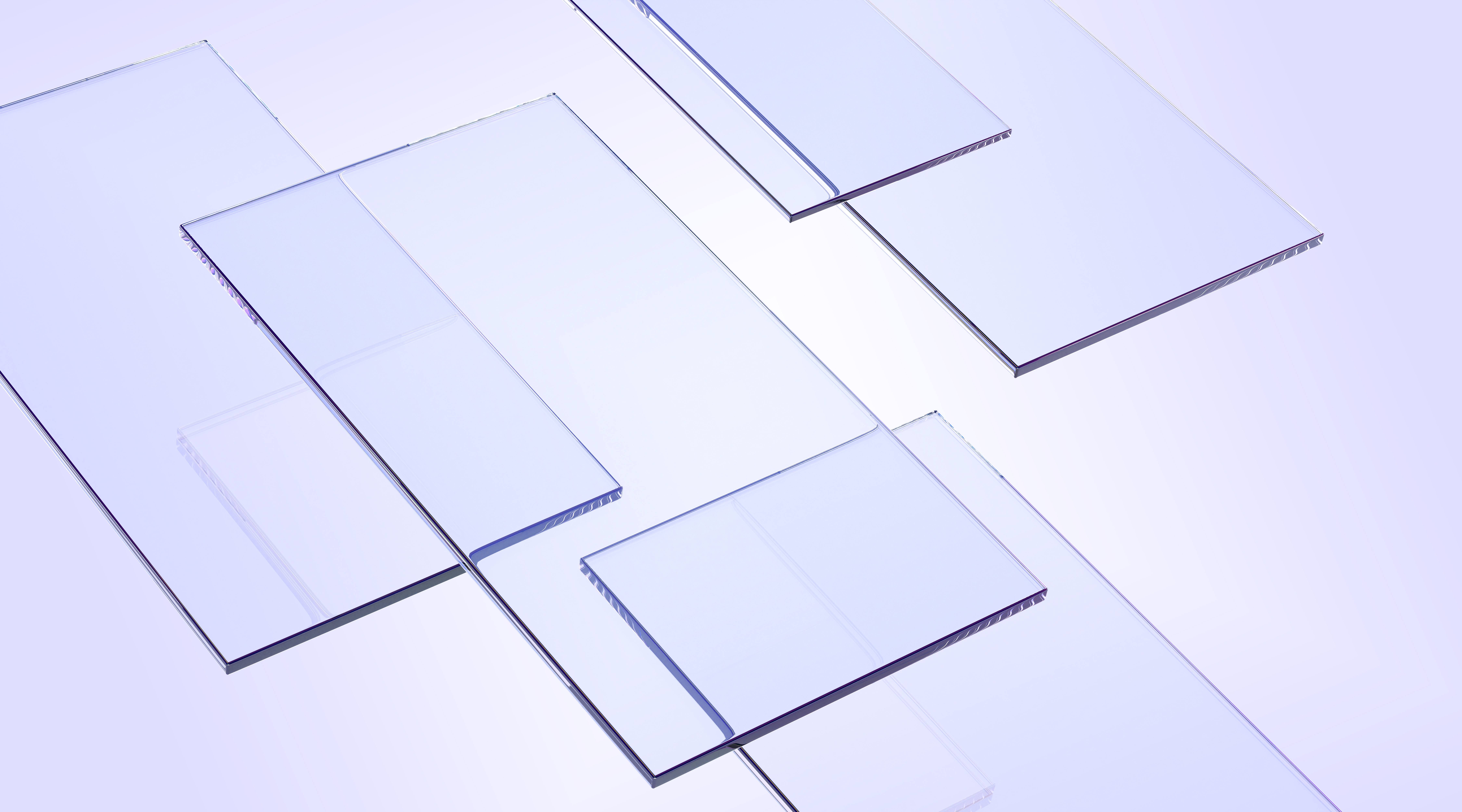 Paneles transparentes de policarbonato sólido en una aplicación arquitectónica