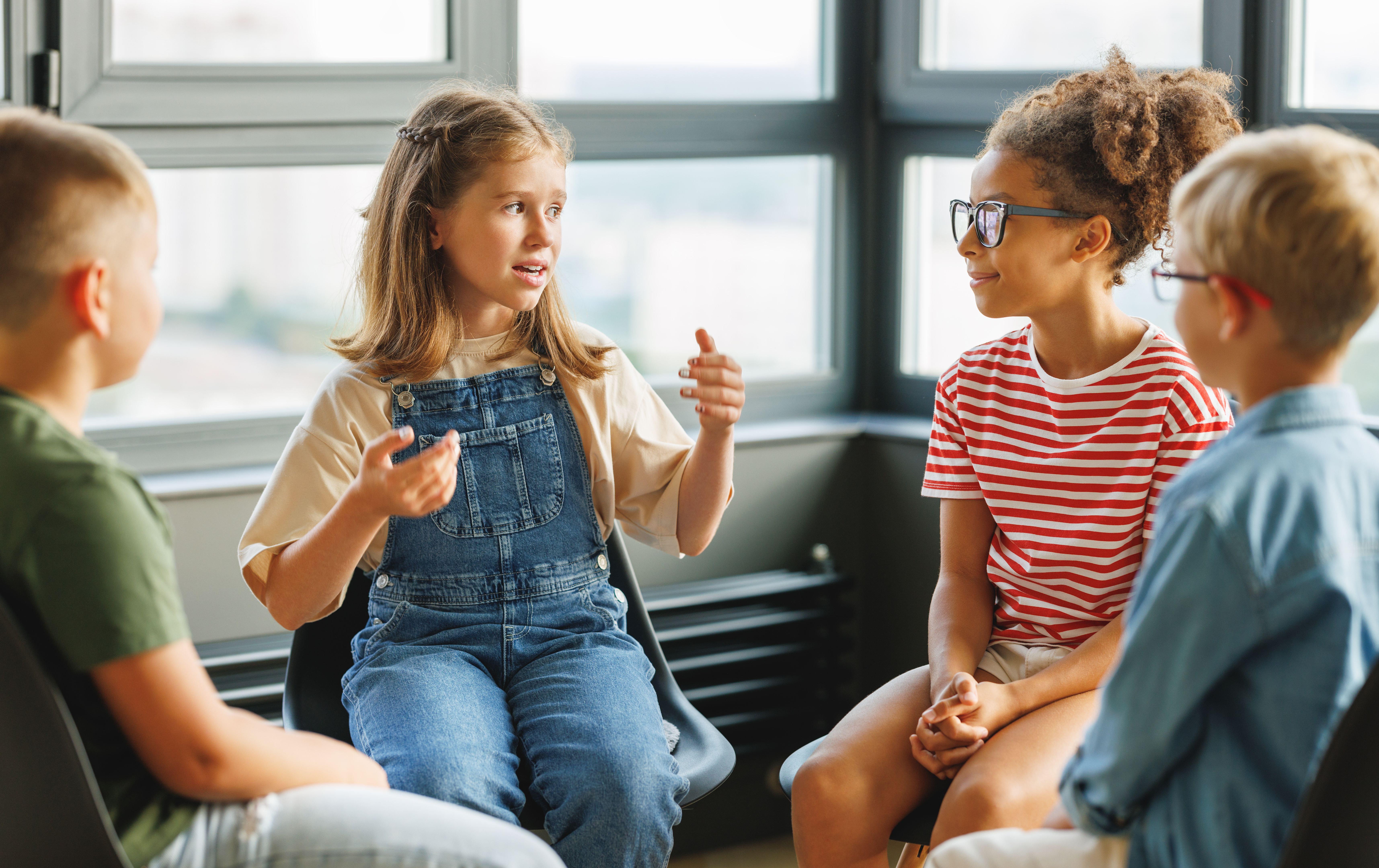 students discussion