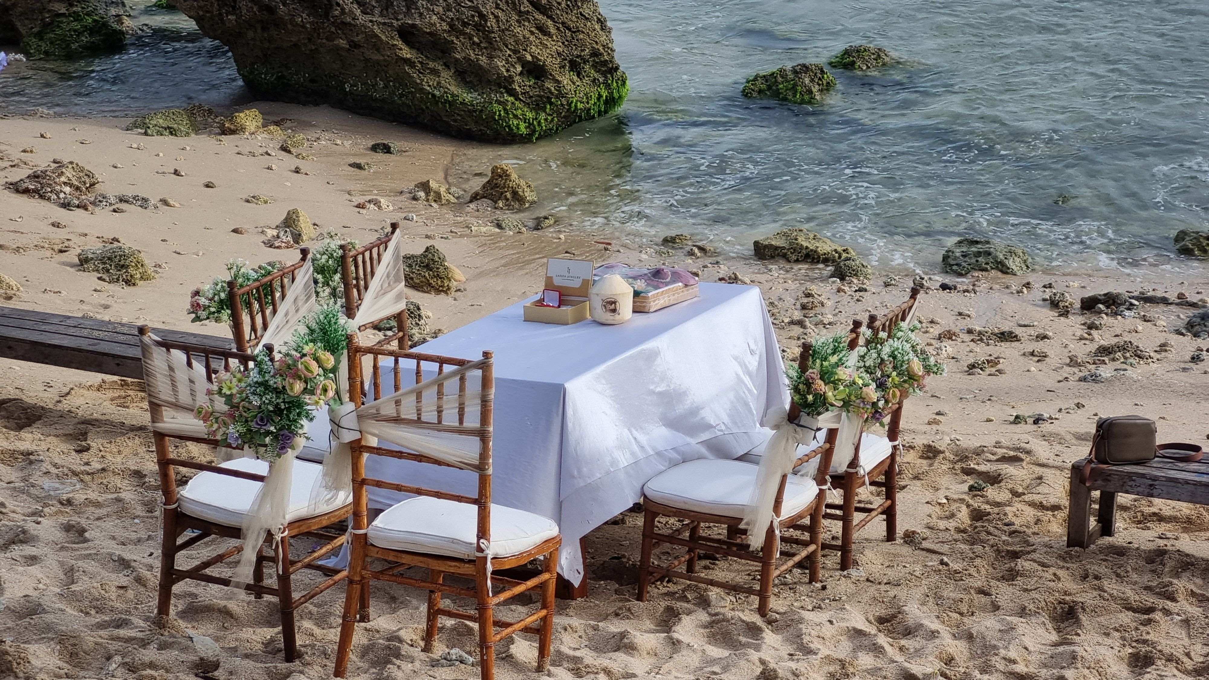 beachfront wedding