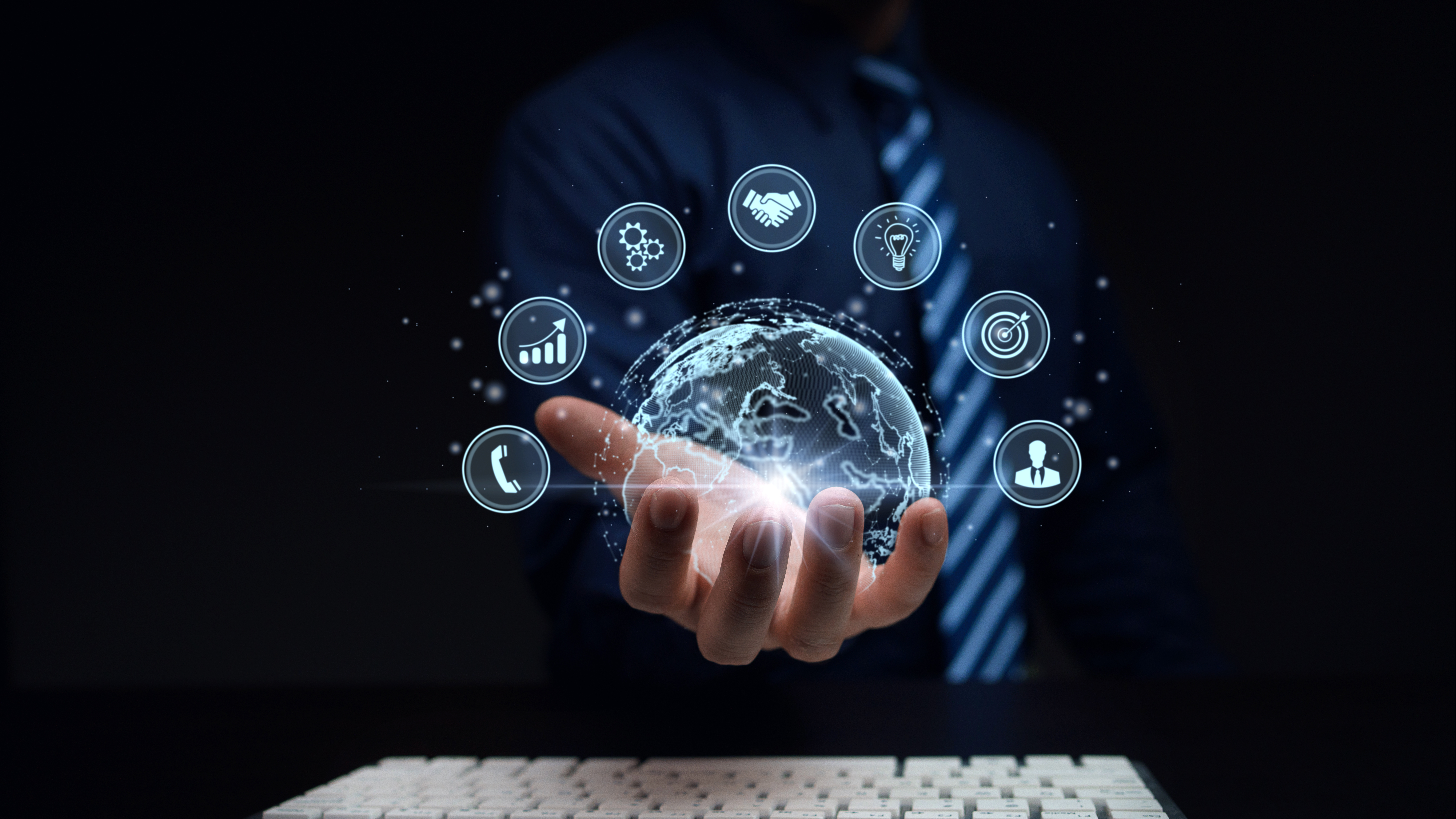 Customer relationship management or CRM. Data exchanges development. customer service, social media. Sales, Service, Business Development, Recruiting and Marketing. Digital marketing online.