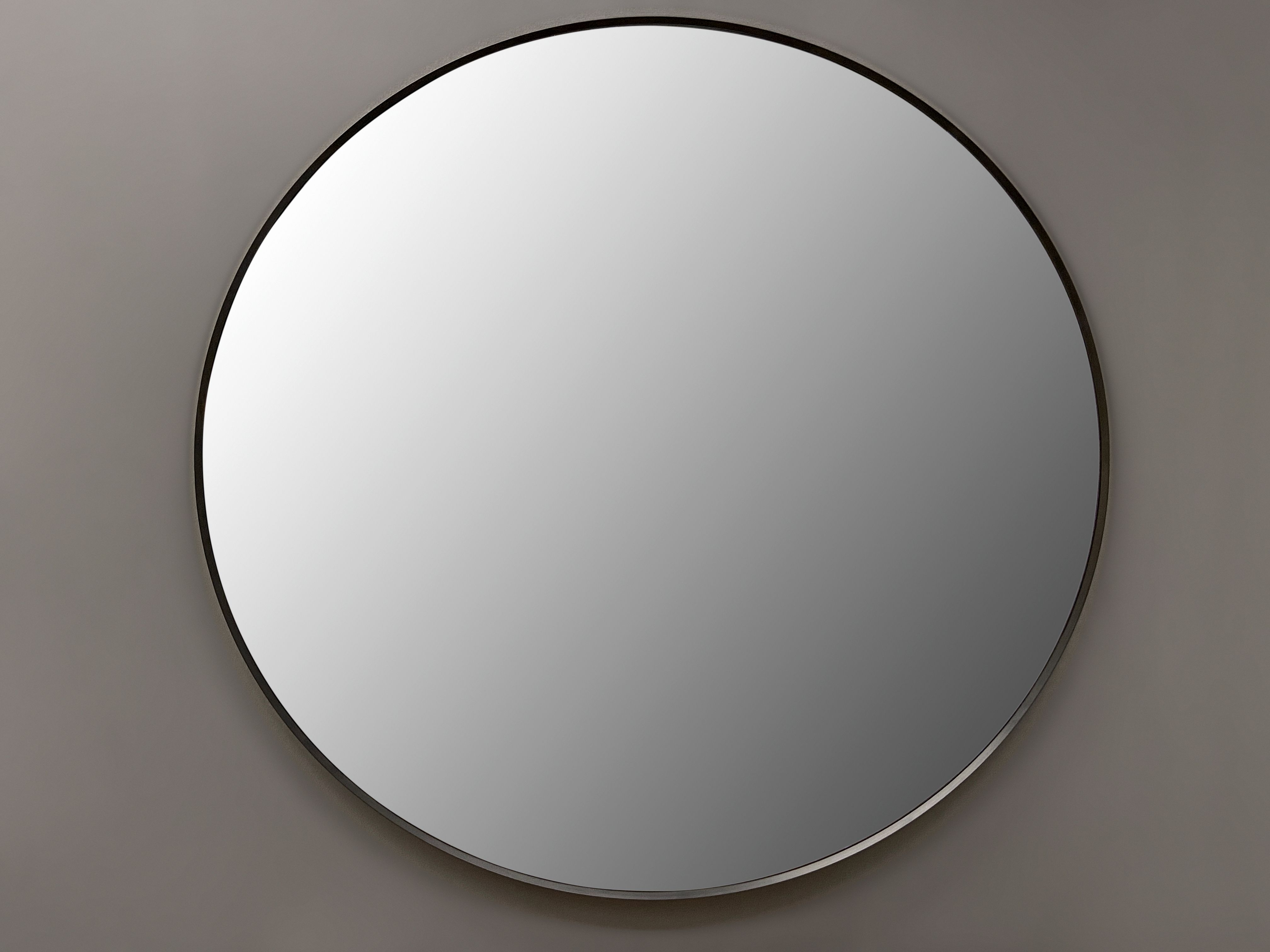 Mirror hanging on the wall (Frame with Clipping Path)