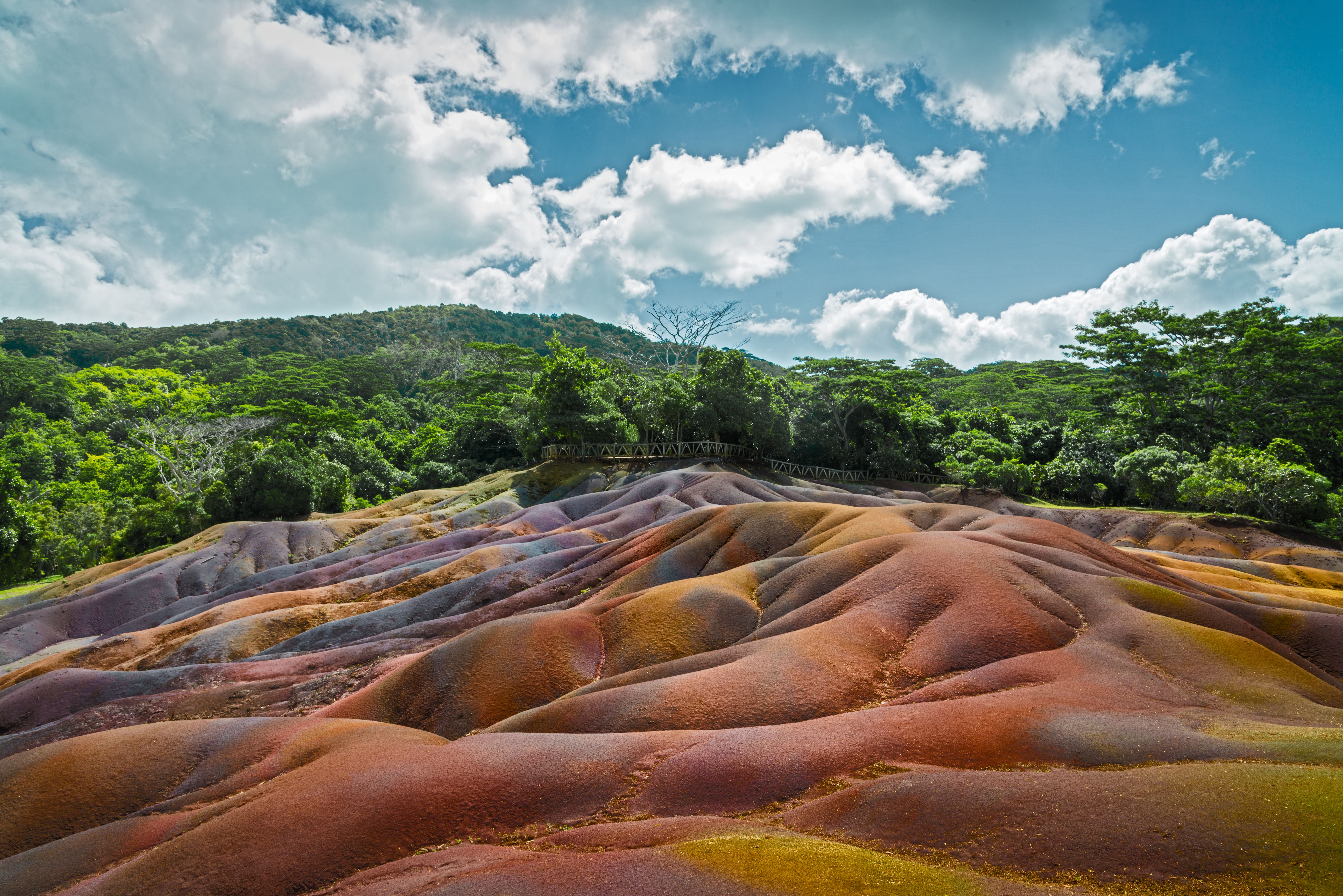 Seven Coloured Earths Mauritius Chamarel