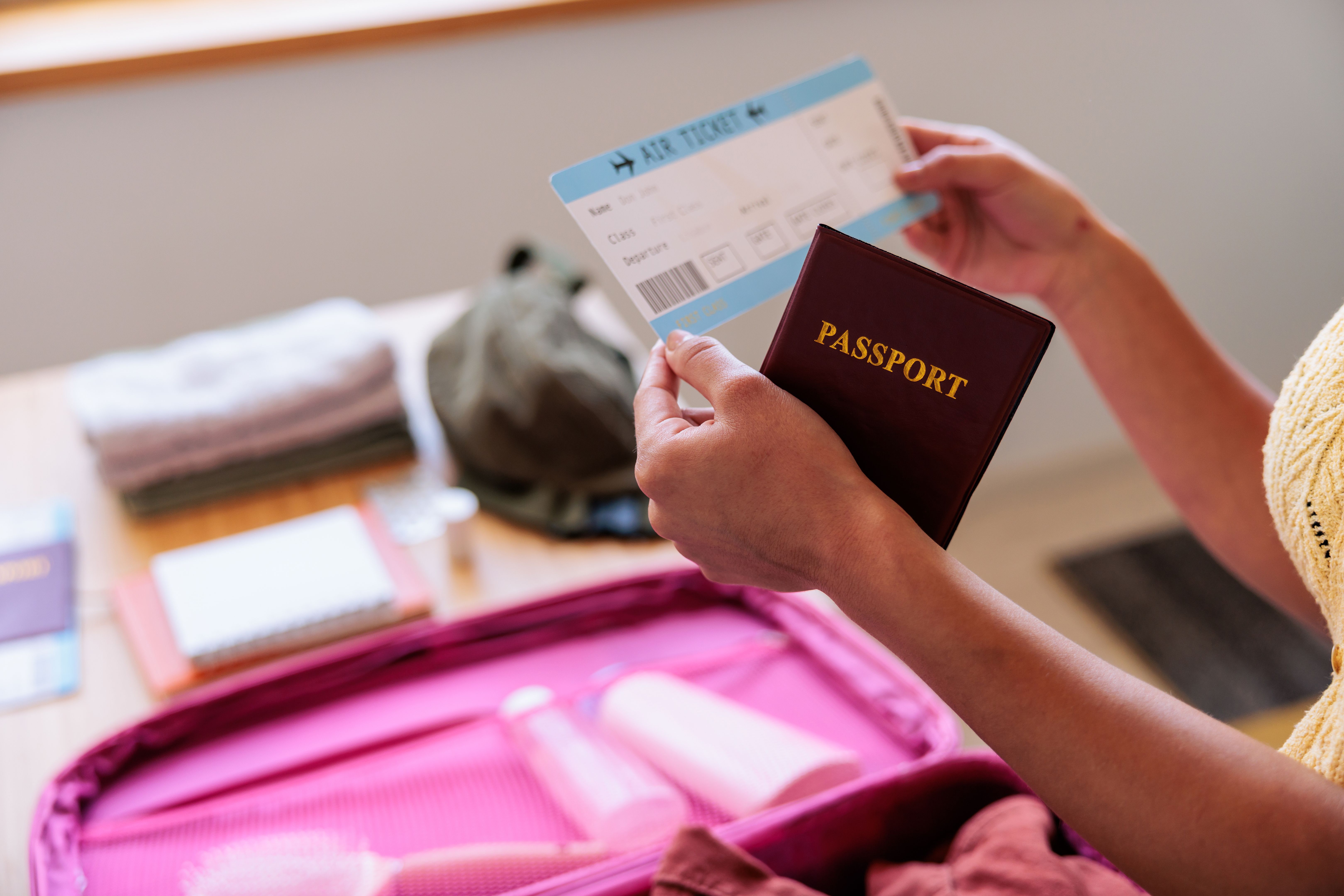 passport boarding pass