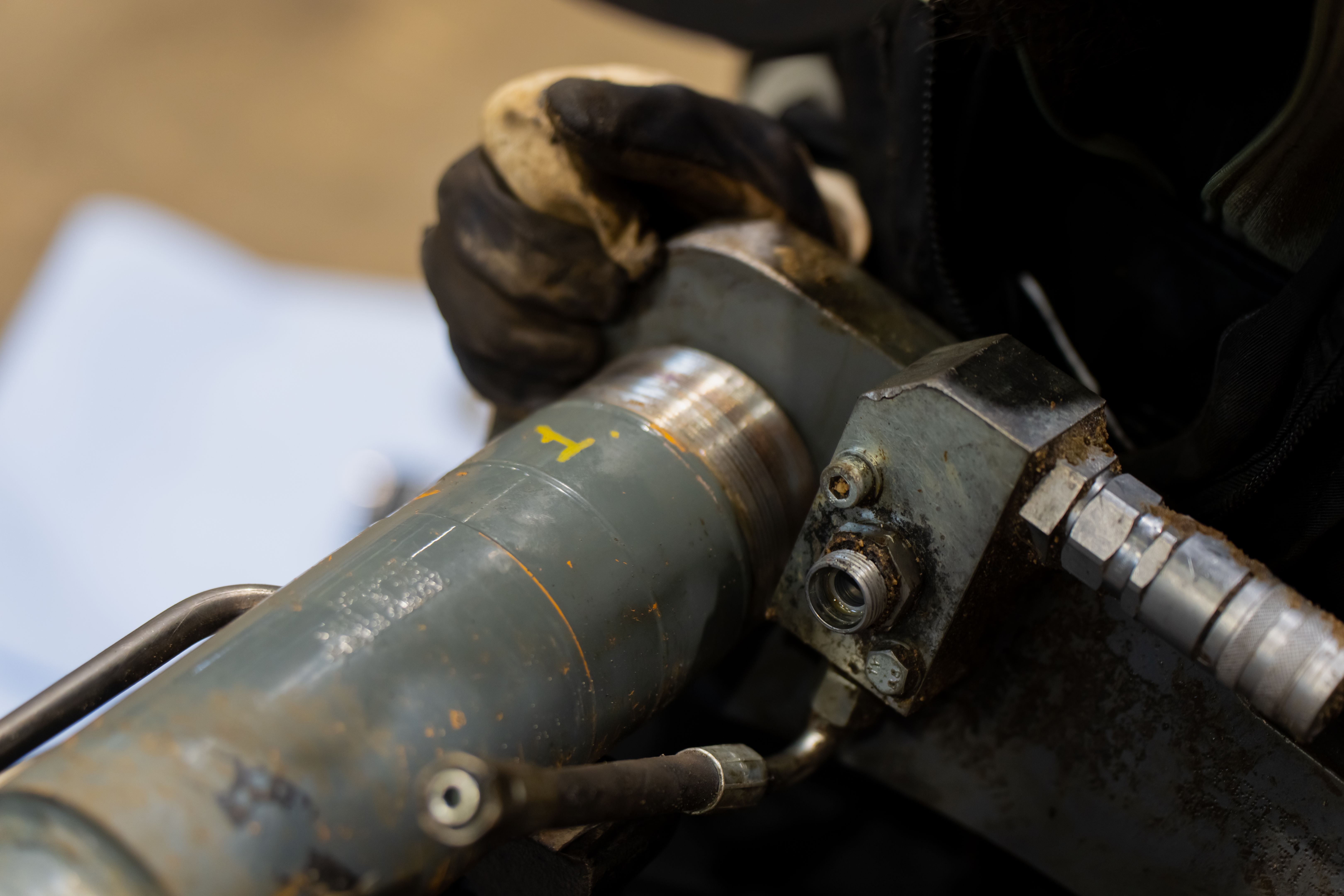 hydraulic system inspection