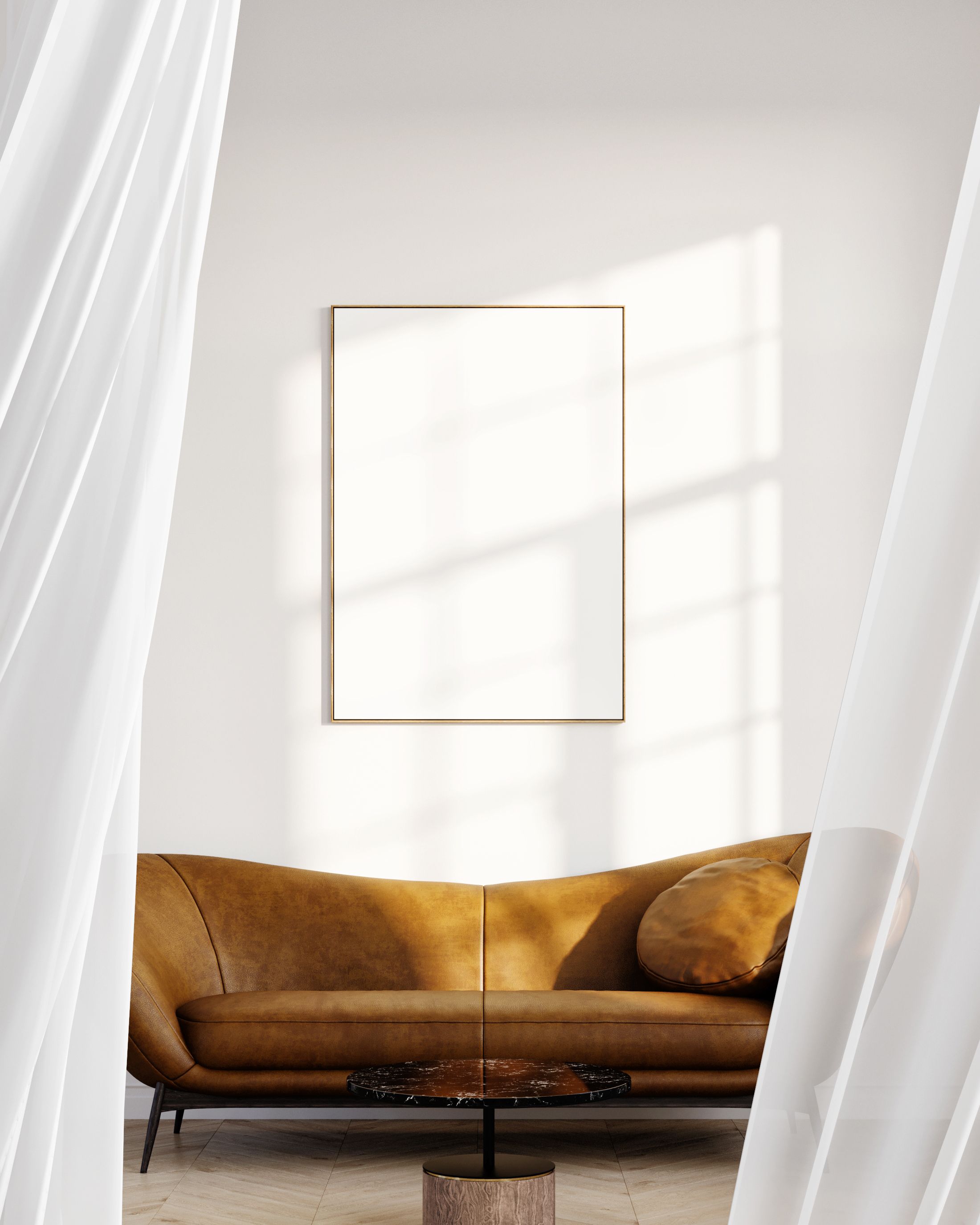 home staging living room