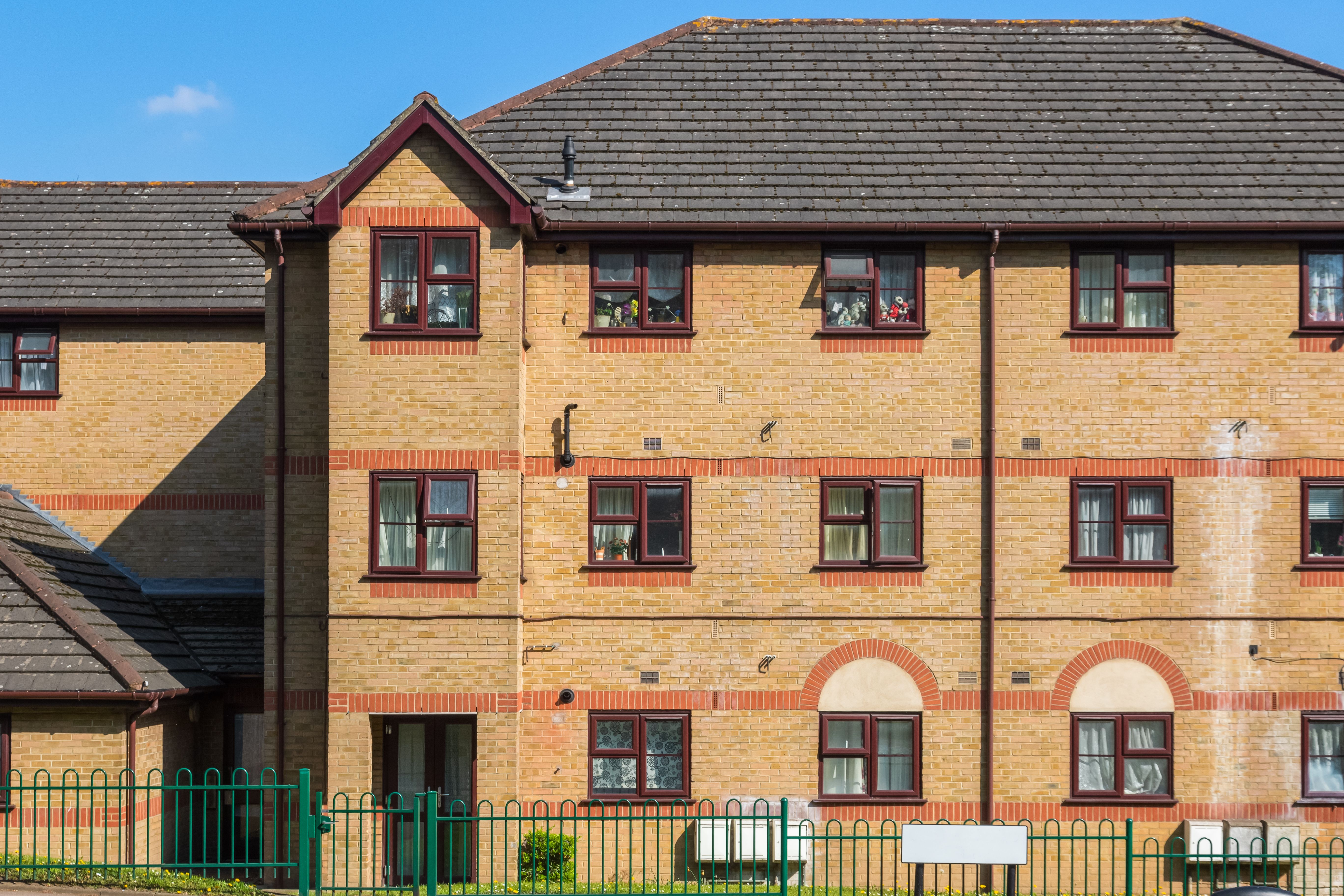 Small block of flats in London