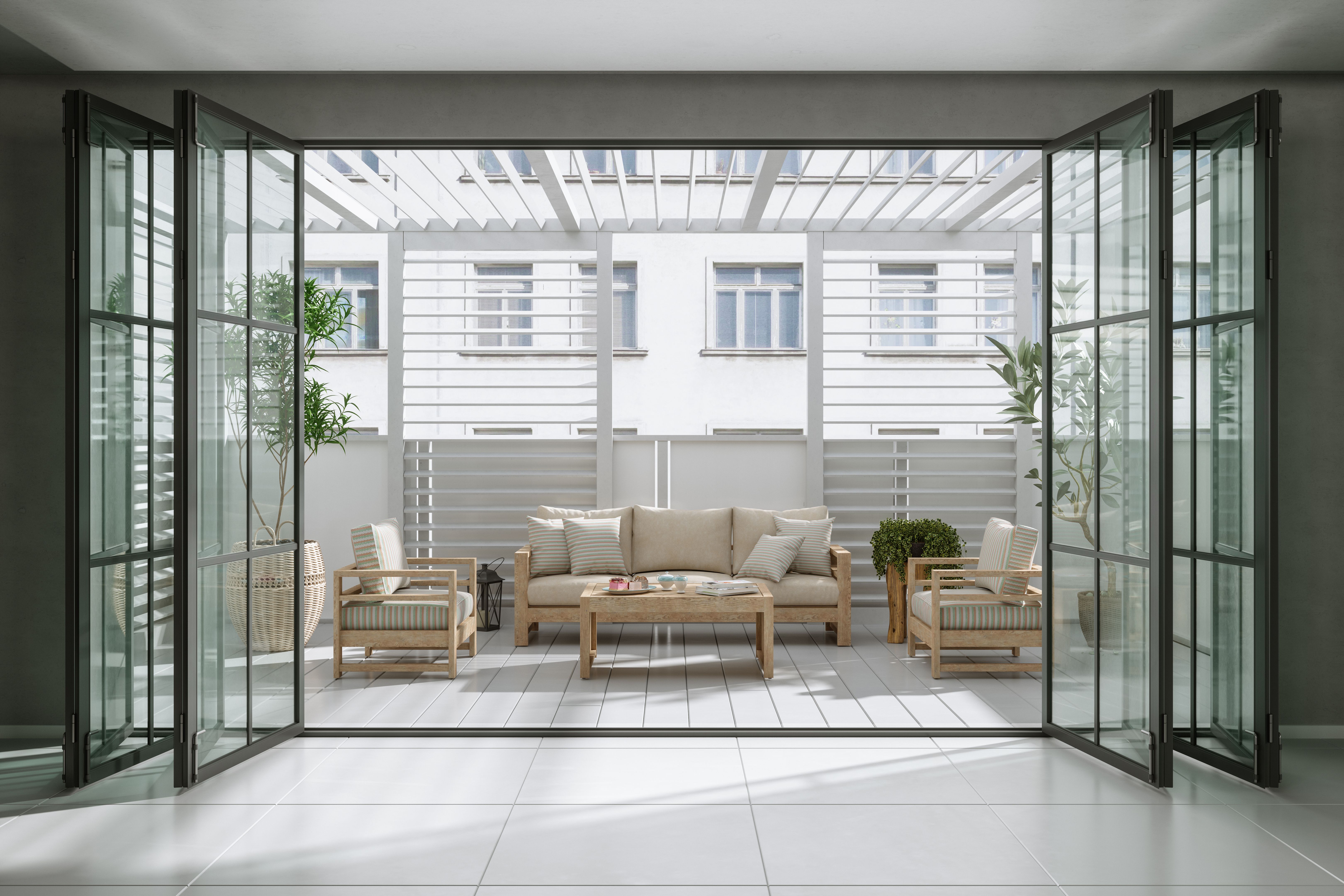 indoor outdoor transition