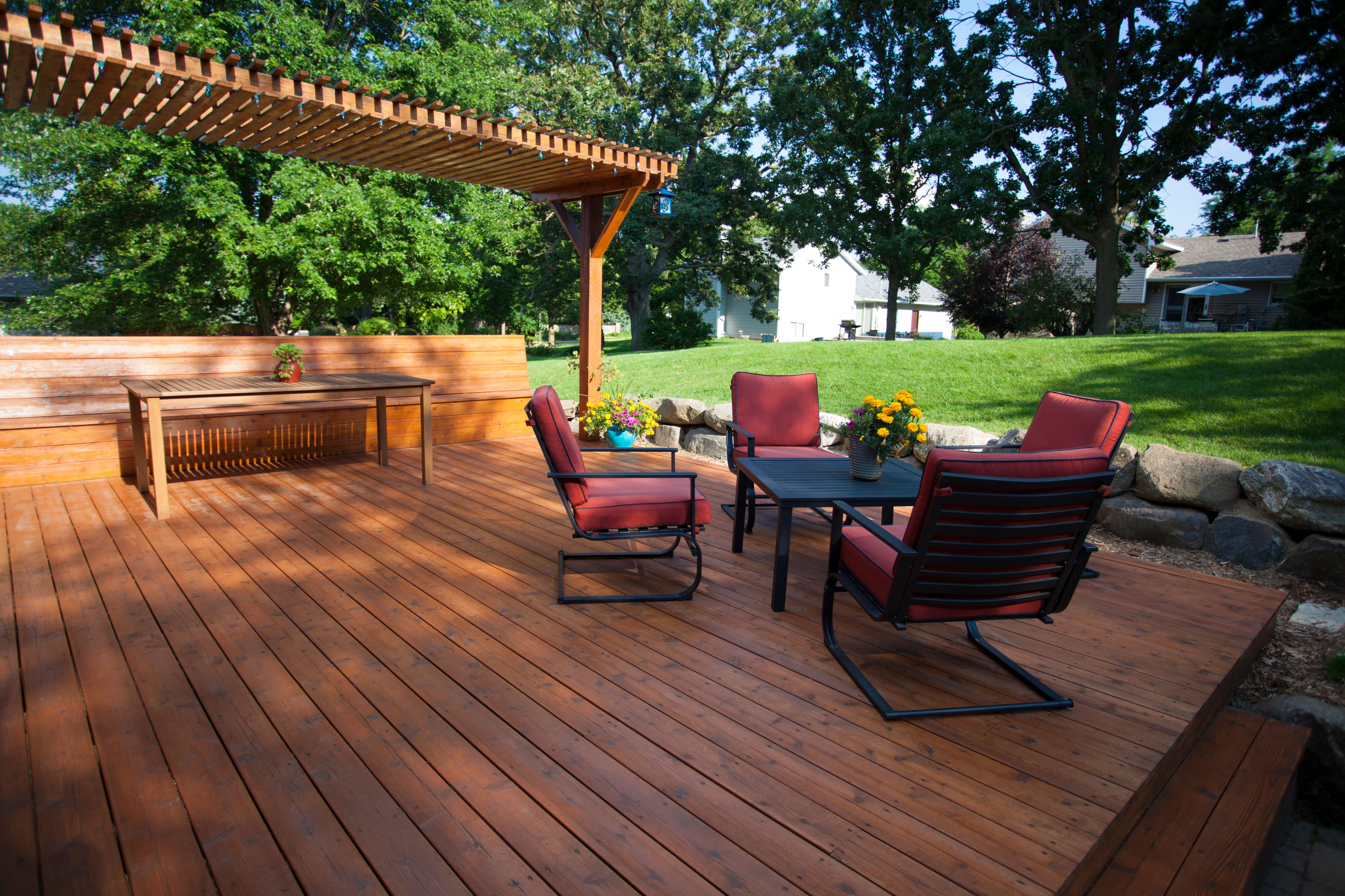 outdoor deck