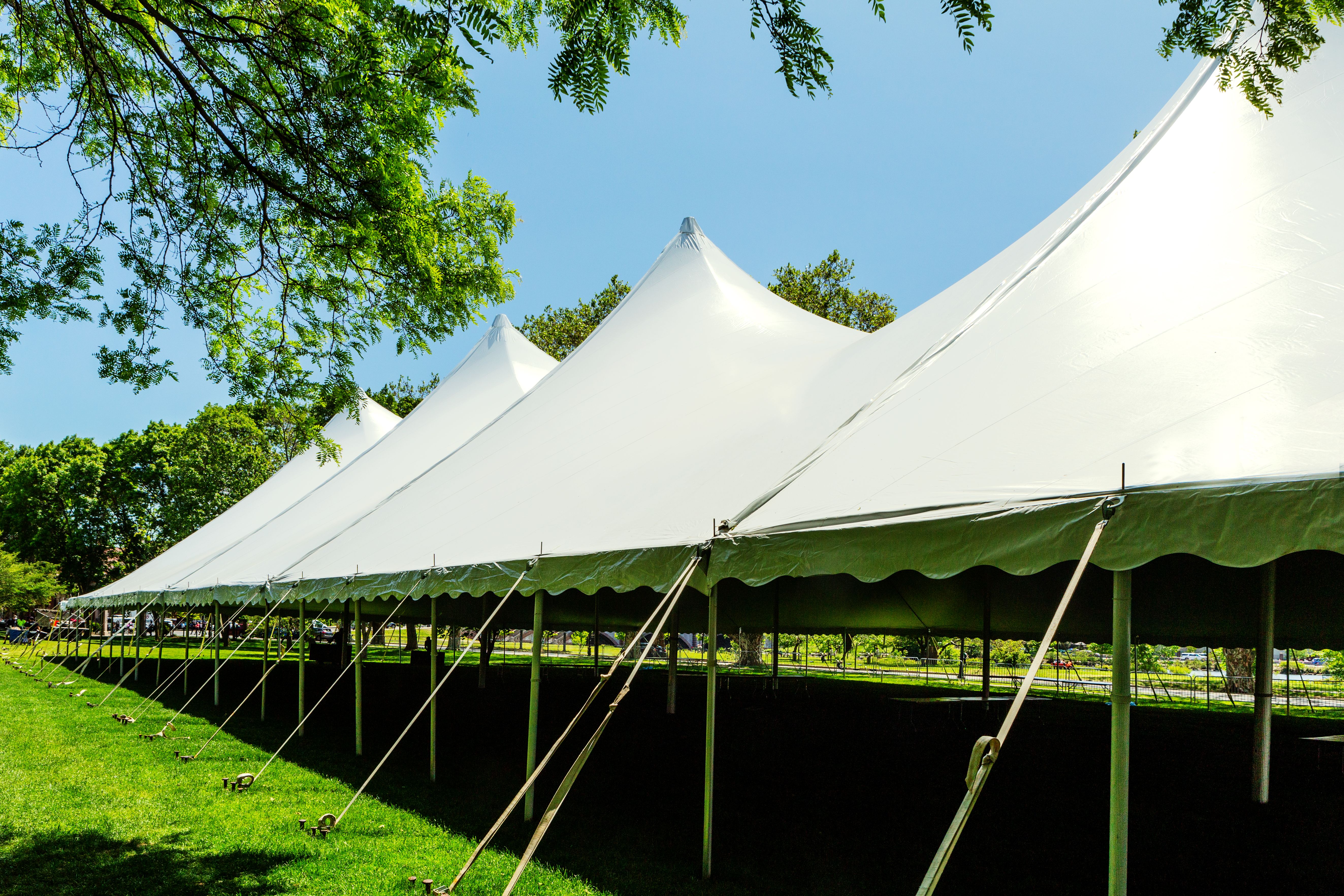 pole tent event