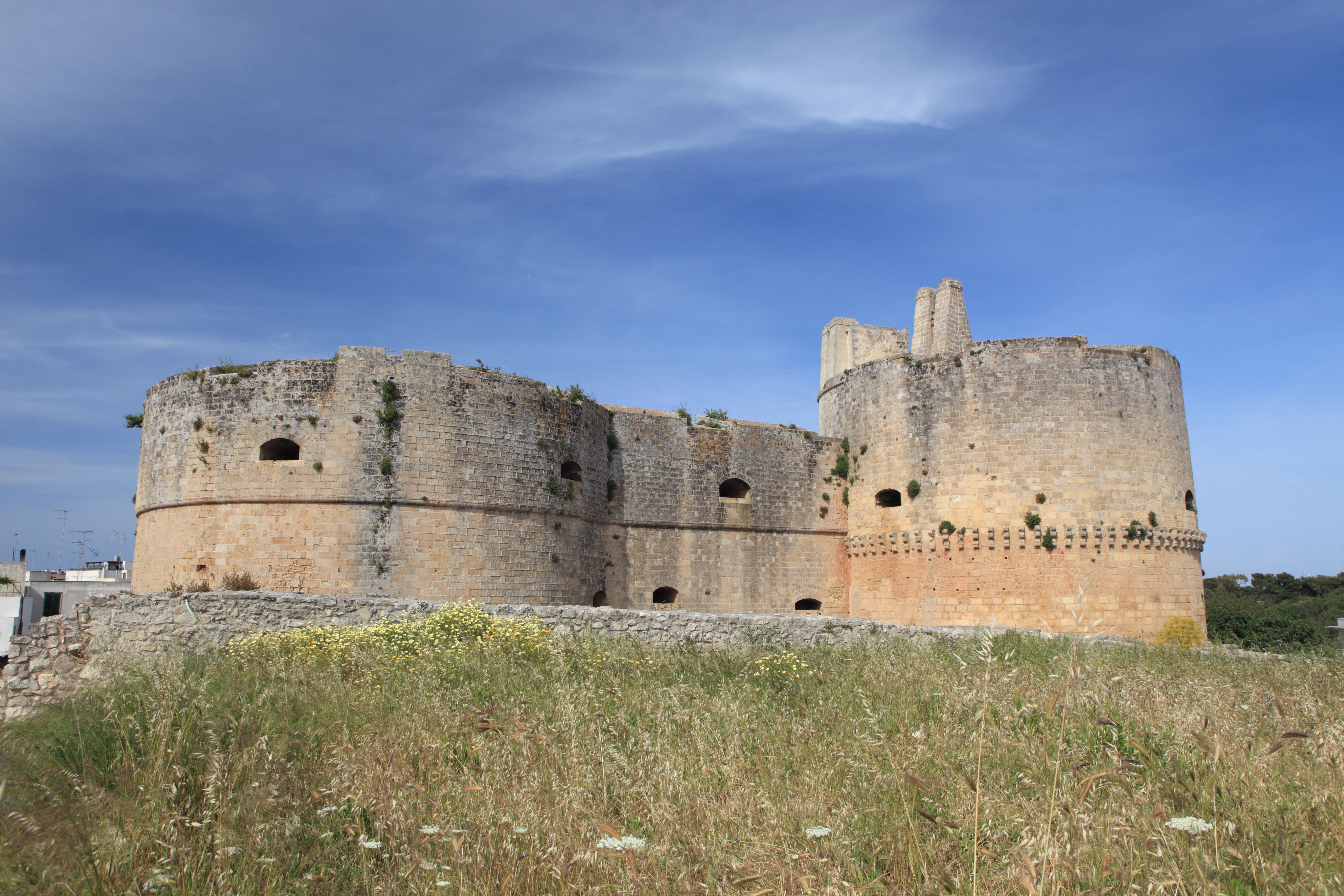 The Castello Aragonese(castle) in Otranto, Apulia Italy The Castello Aragonese(castle) in Otranto, Apulia Italy