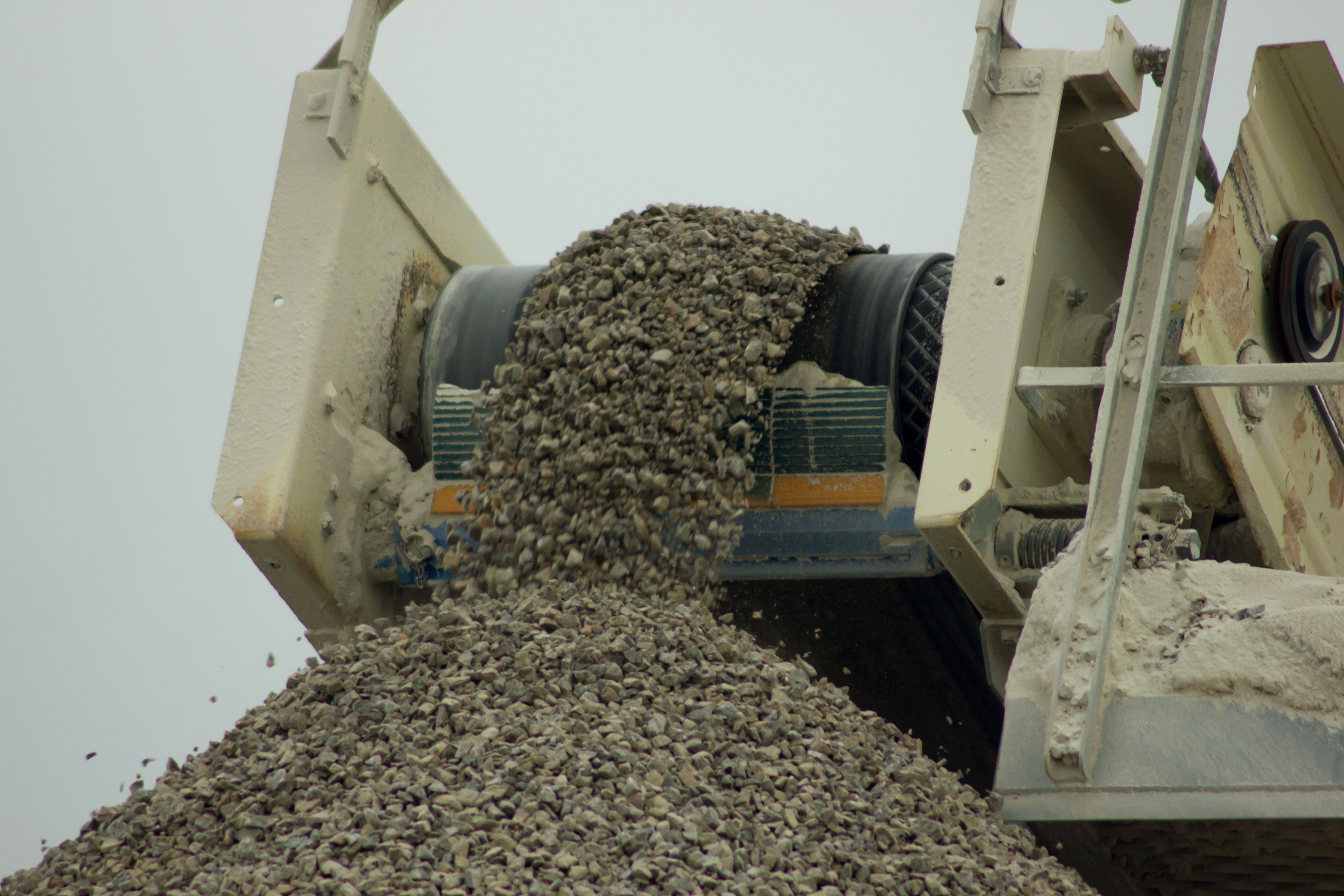 crushed stone