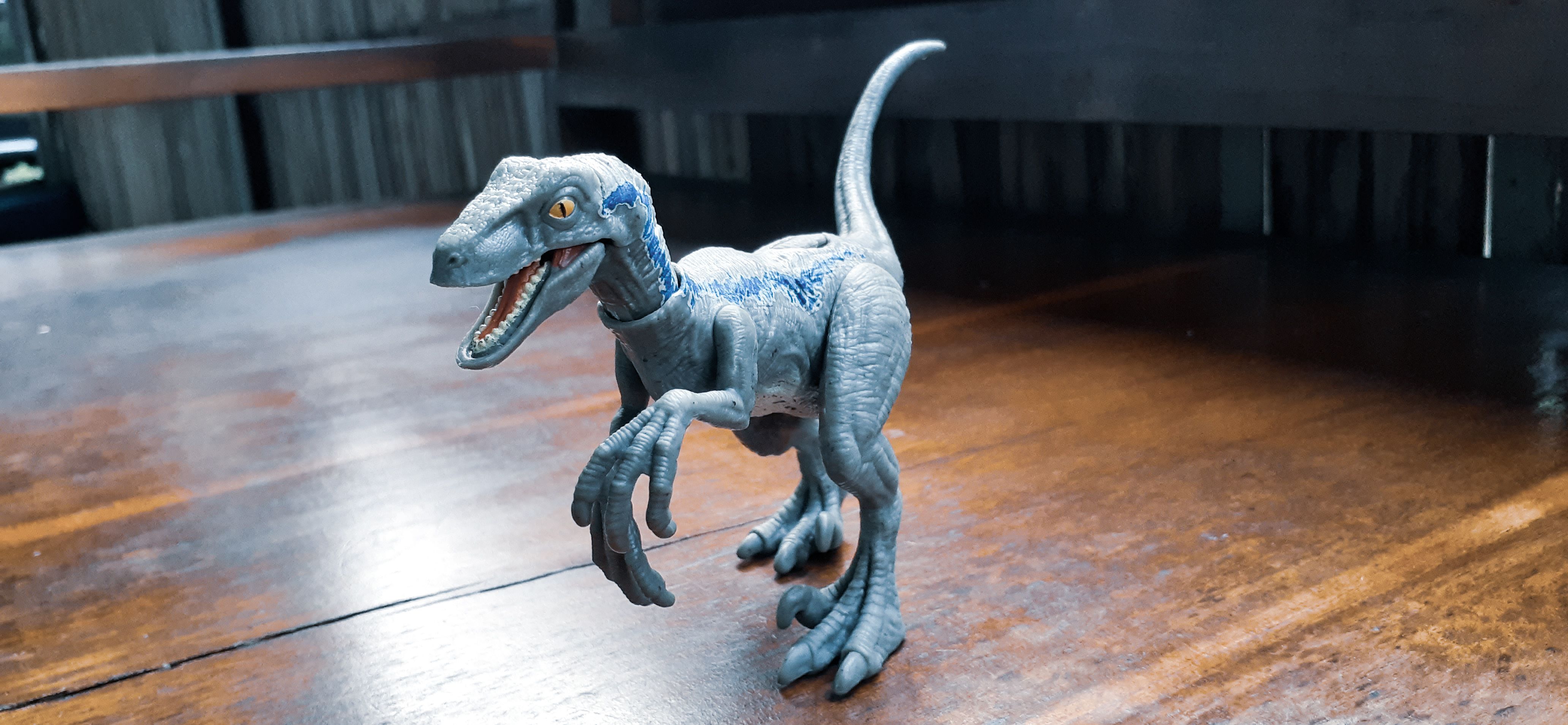 Velociraptor dinosaur toy