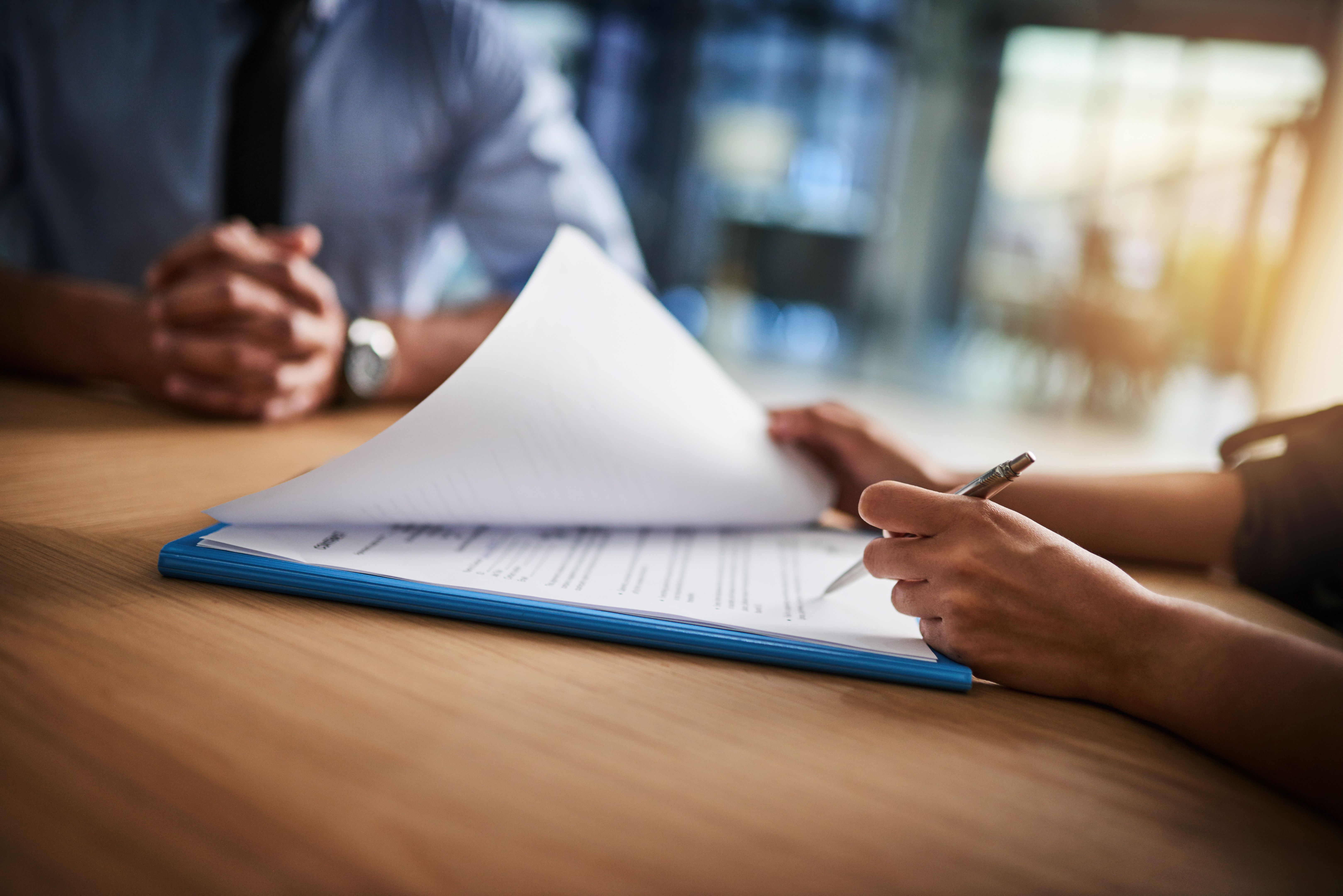 business paperwork