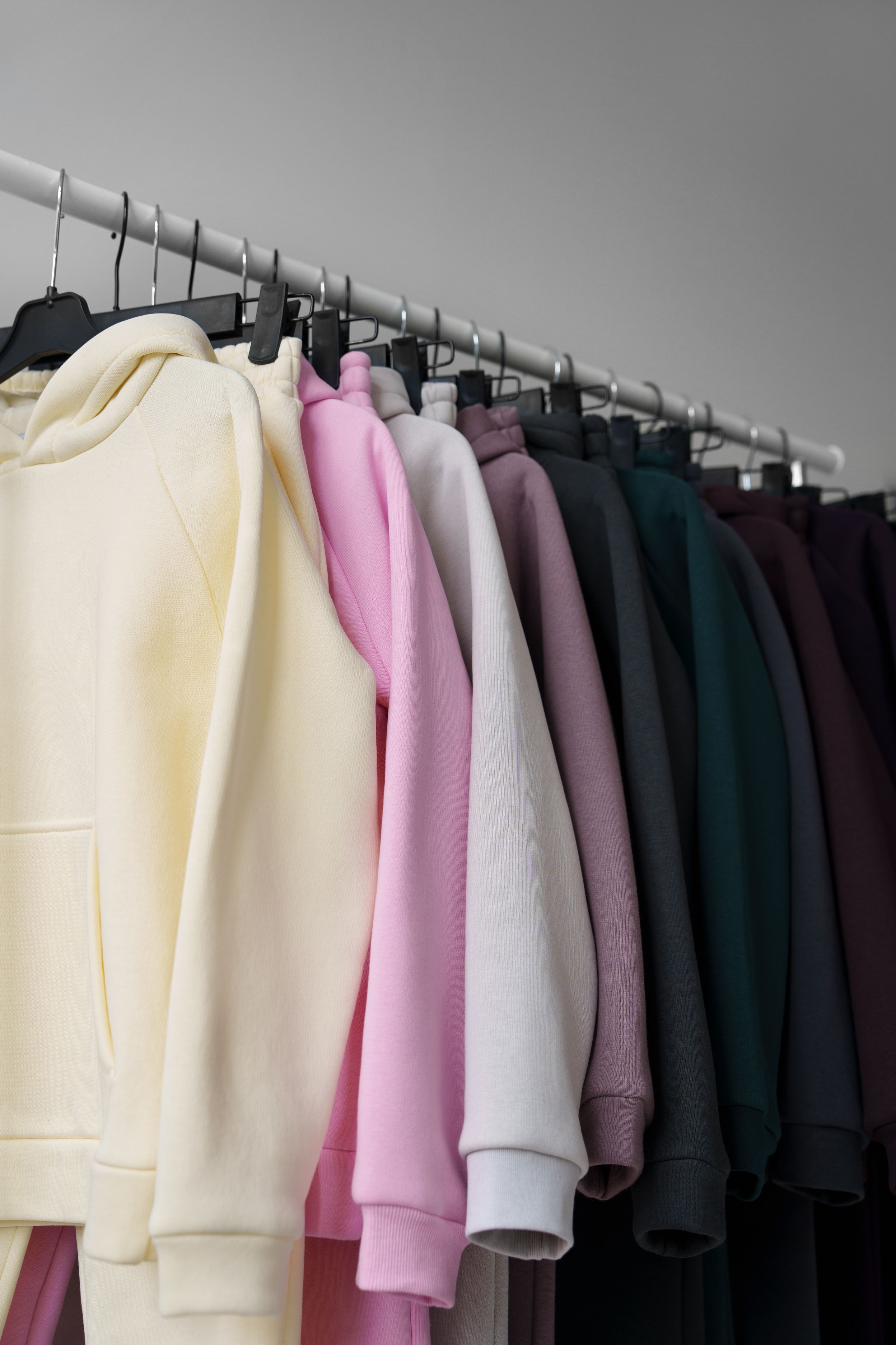 hoodie fabric colors