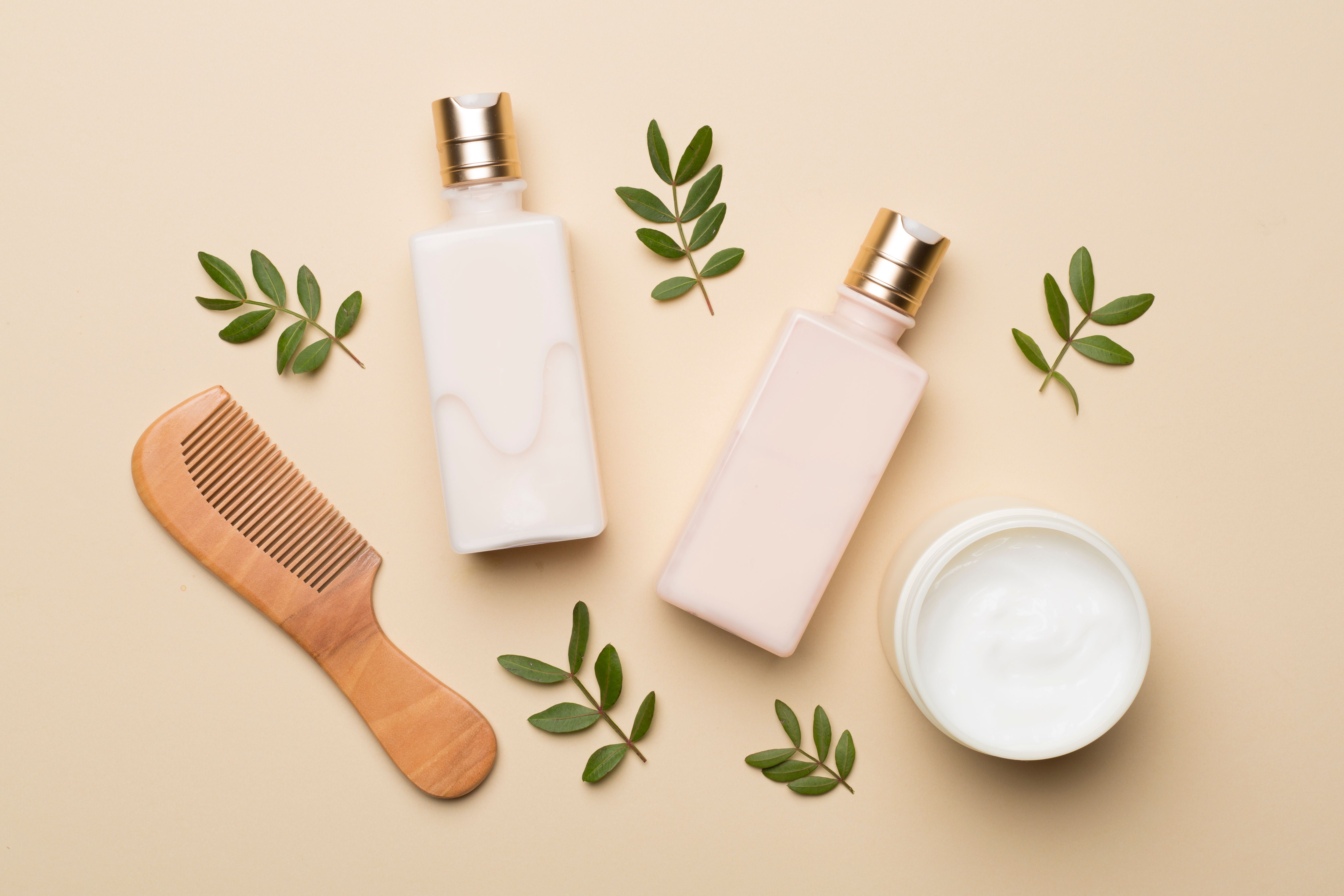 herbal shampoo