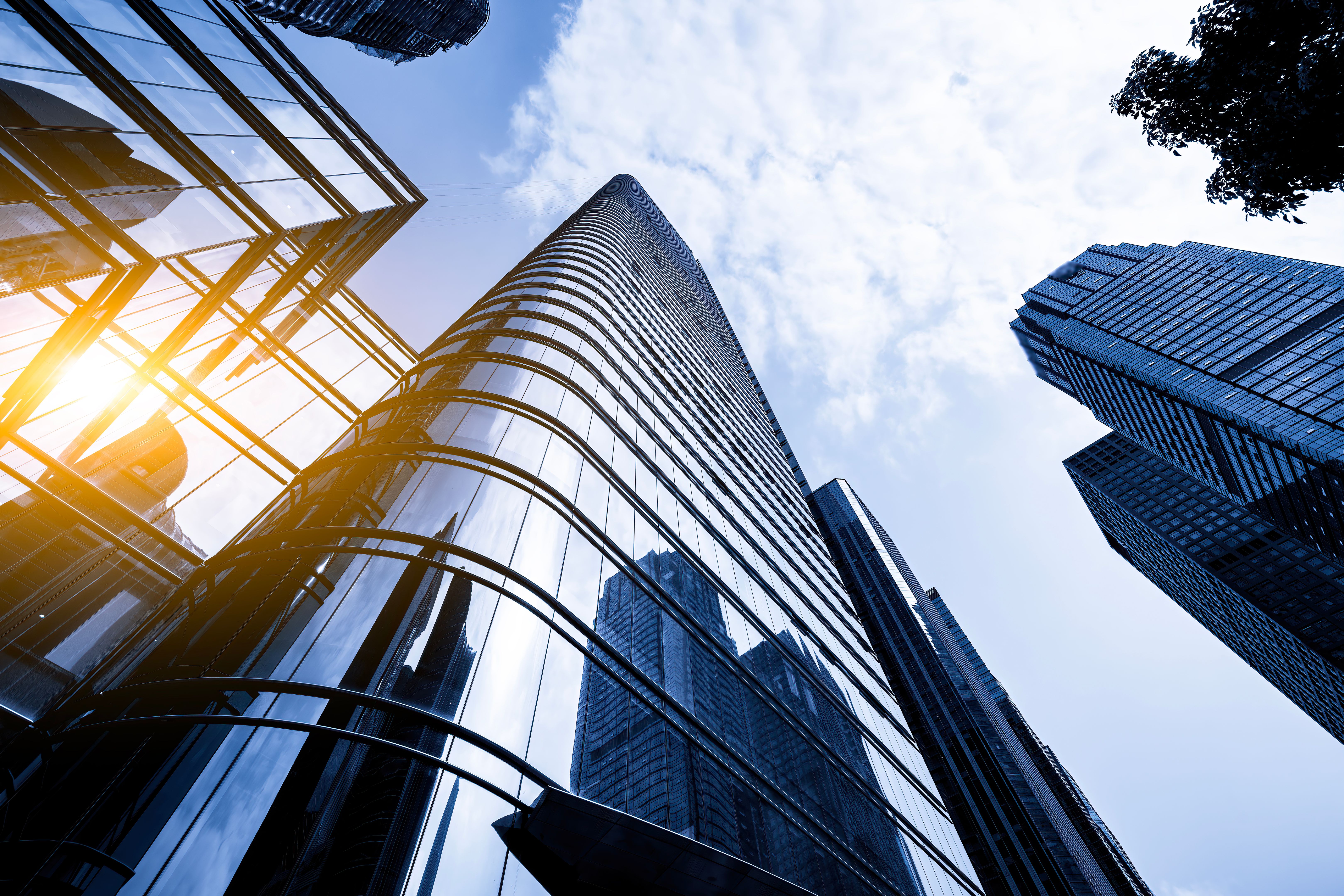 modern commercial building