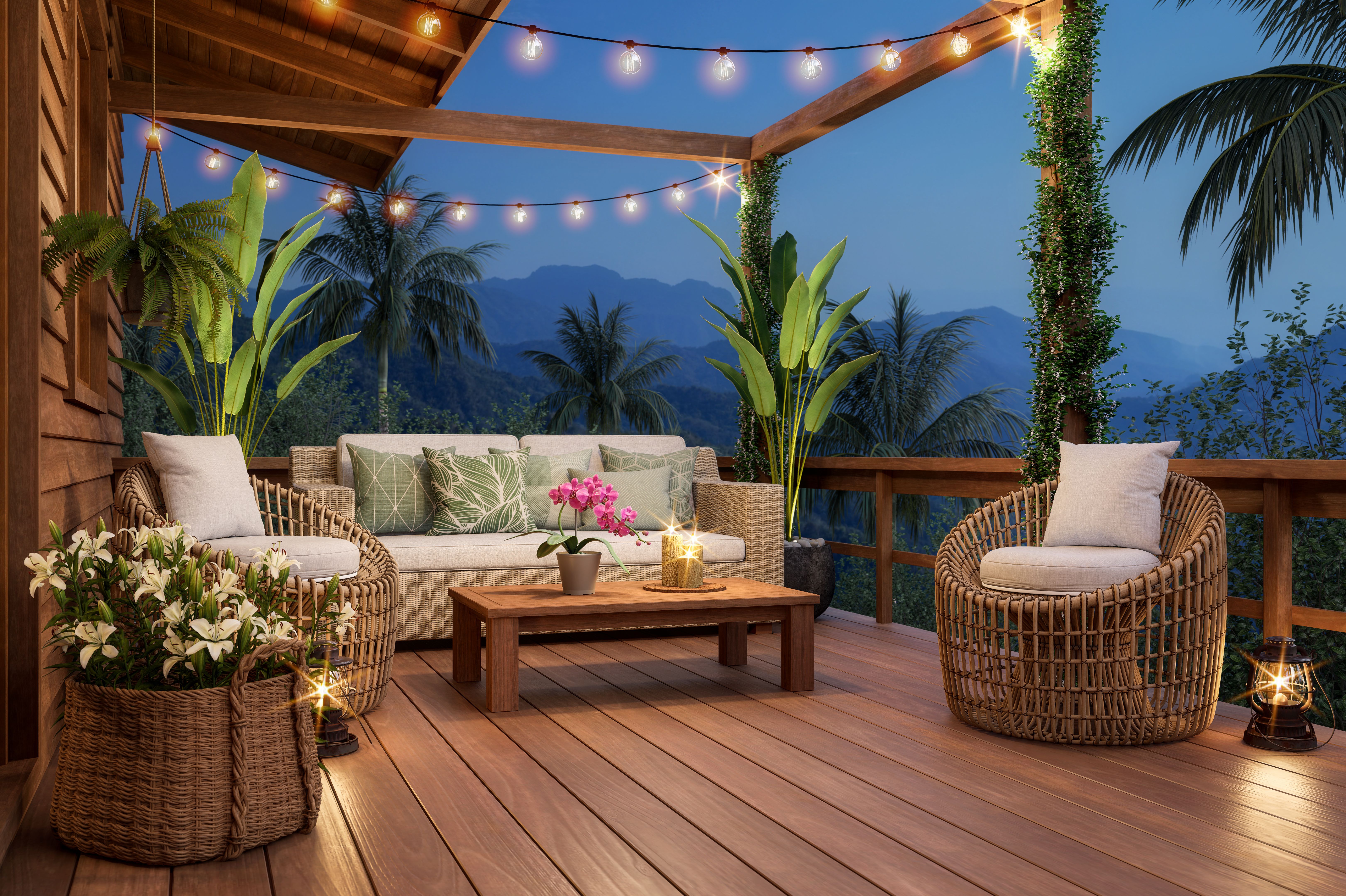 outdoor deck
