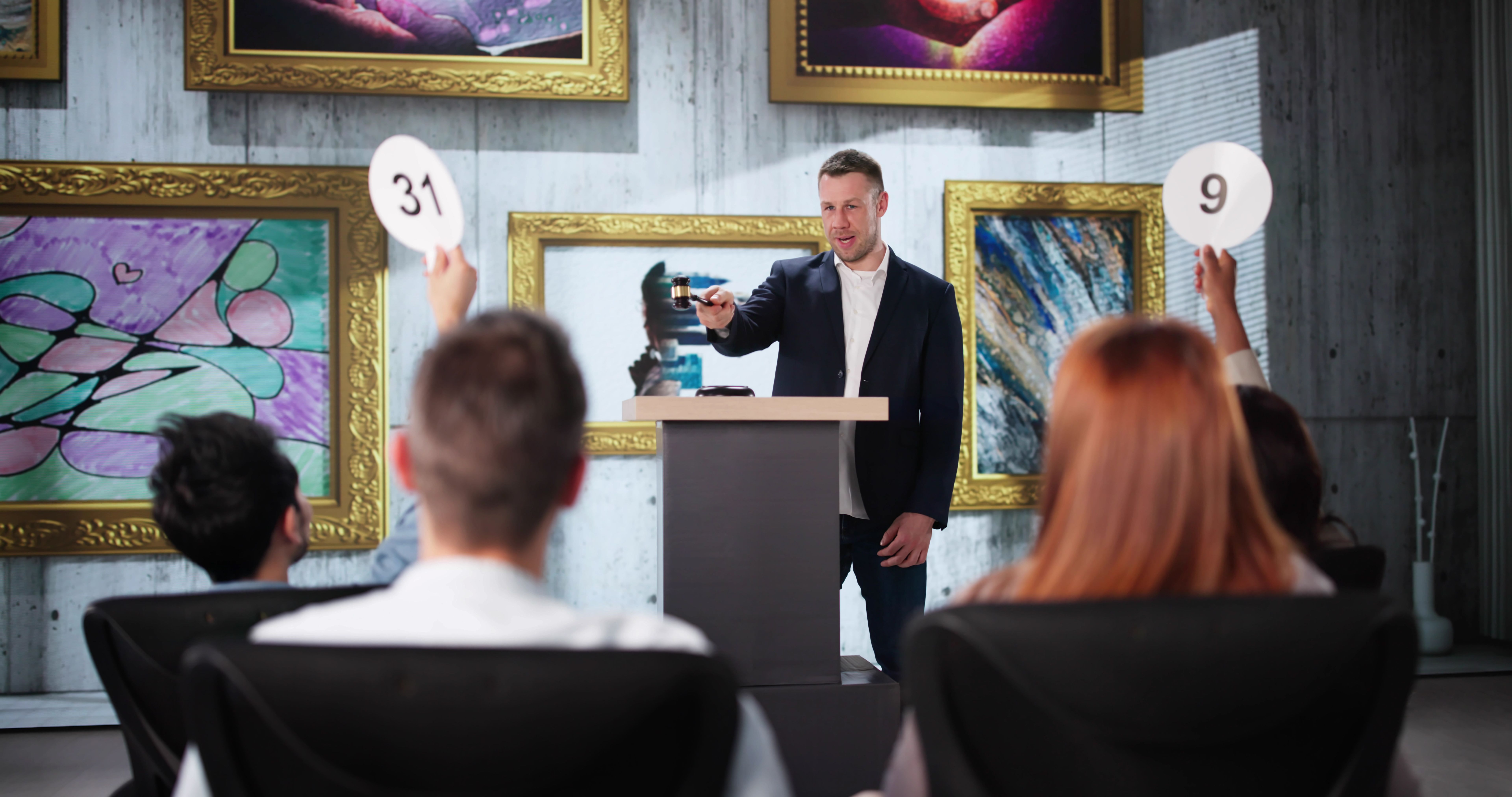 art auction