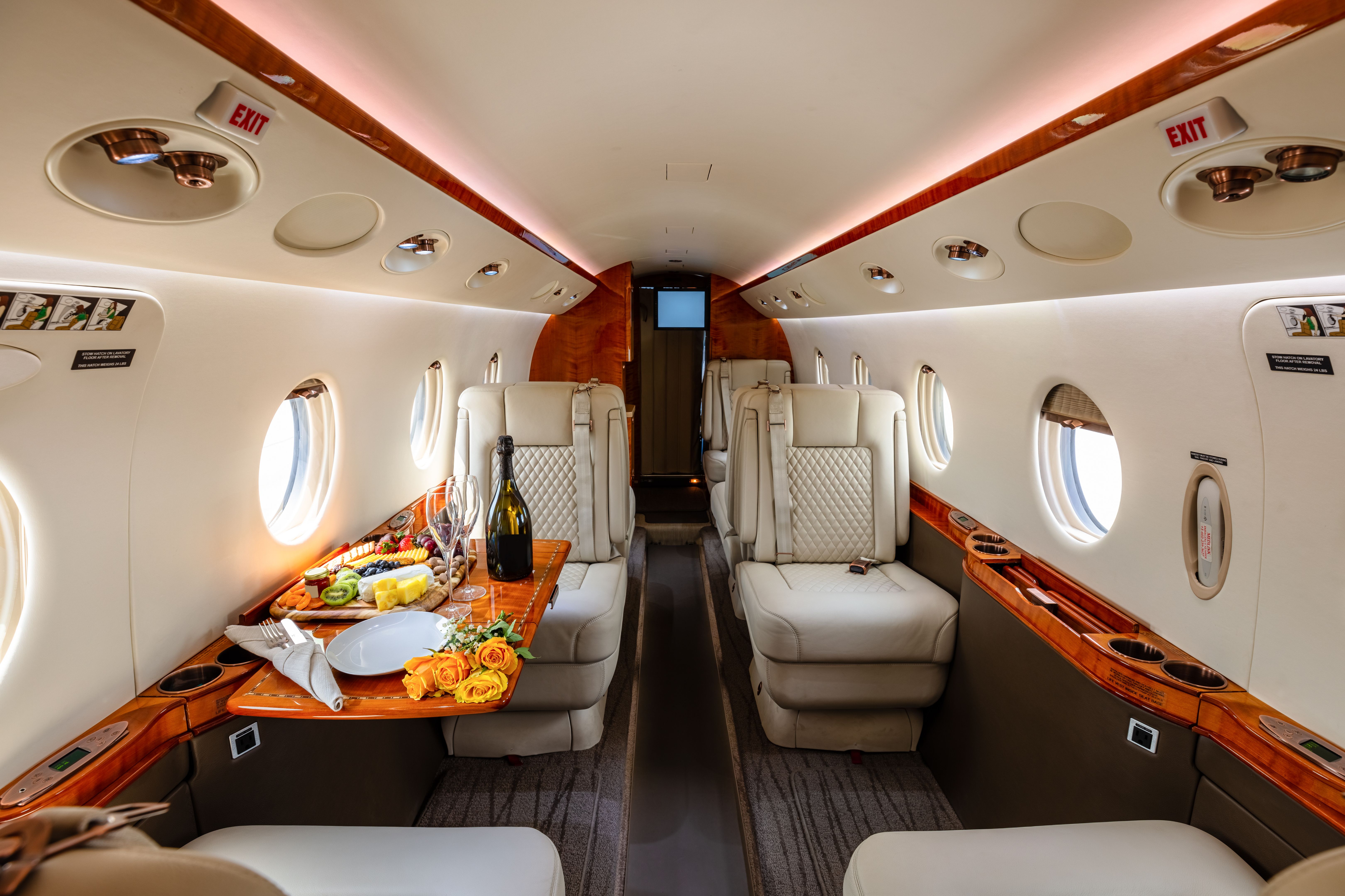luxury air travel