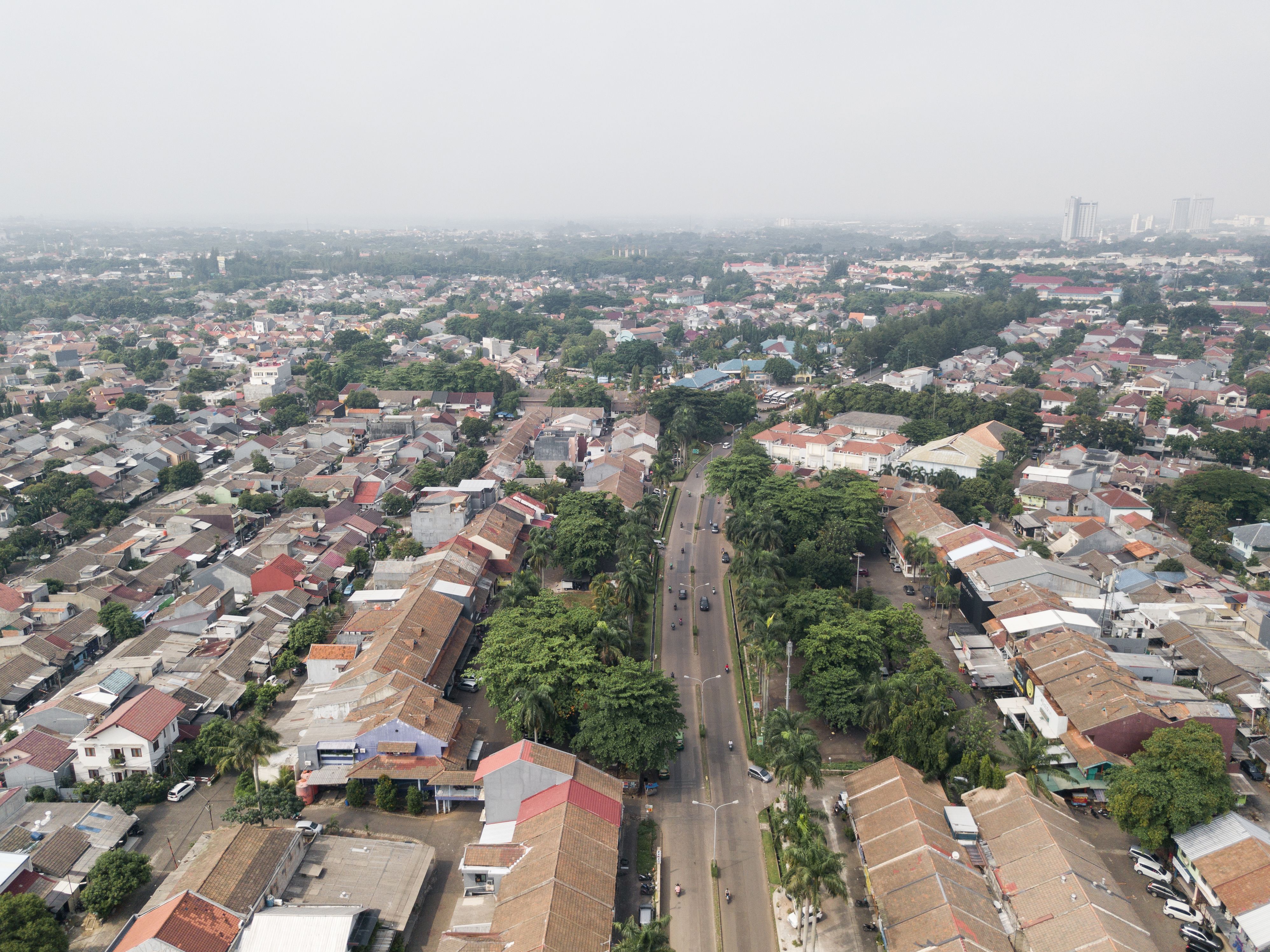 south tangerang aerial