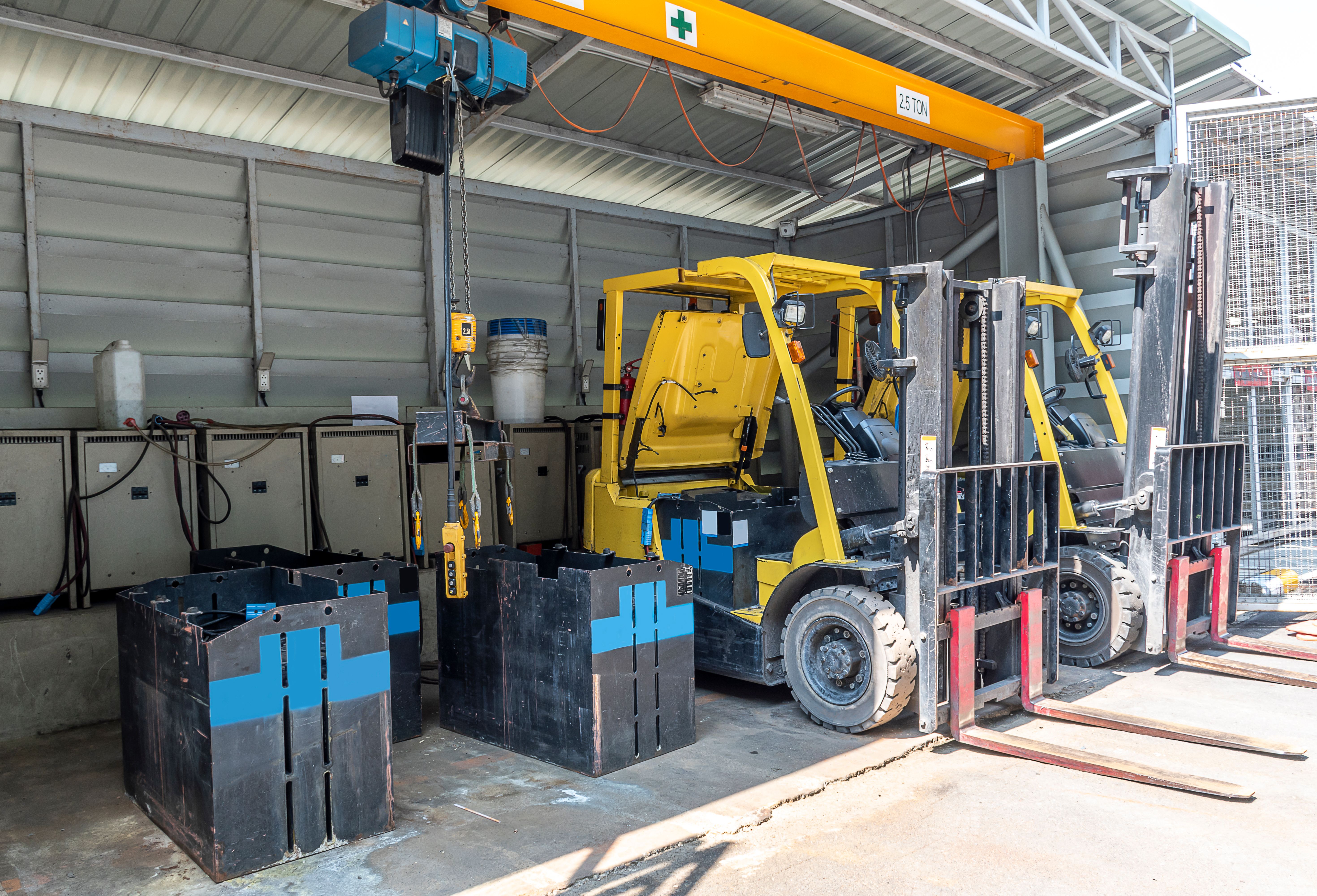 lithium battery forklift