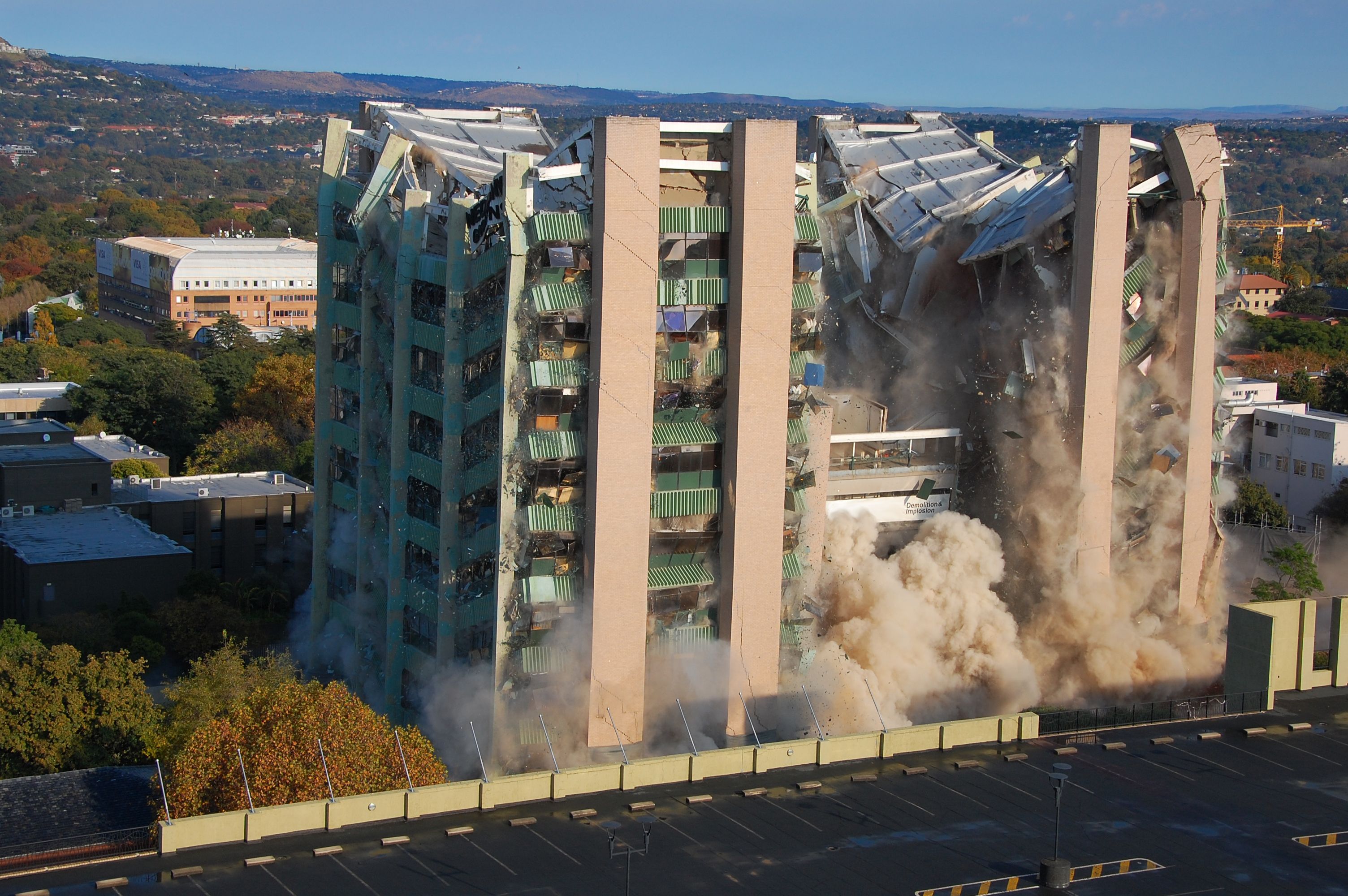 building implosion
