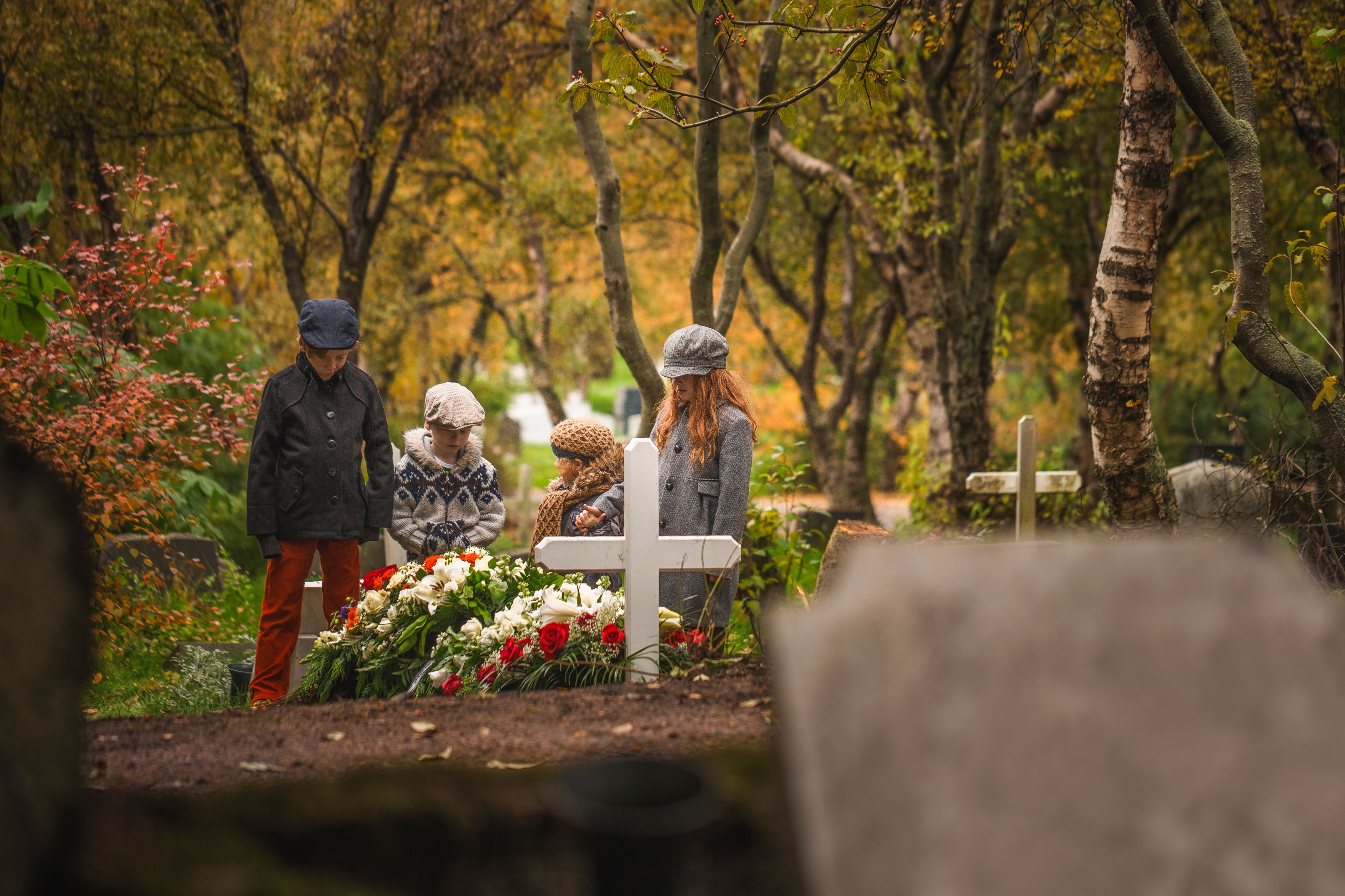 funeral winter clothing