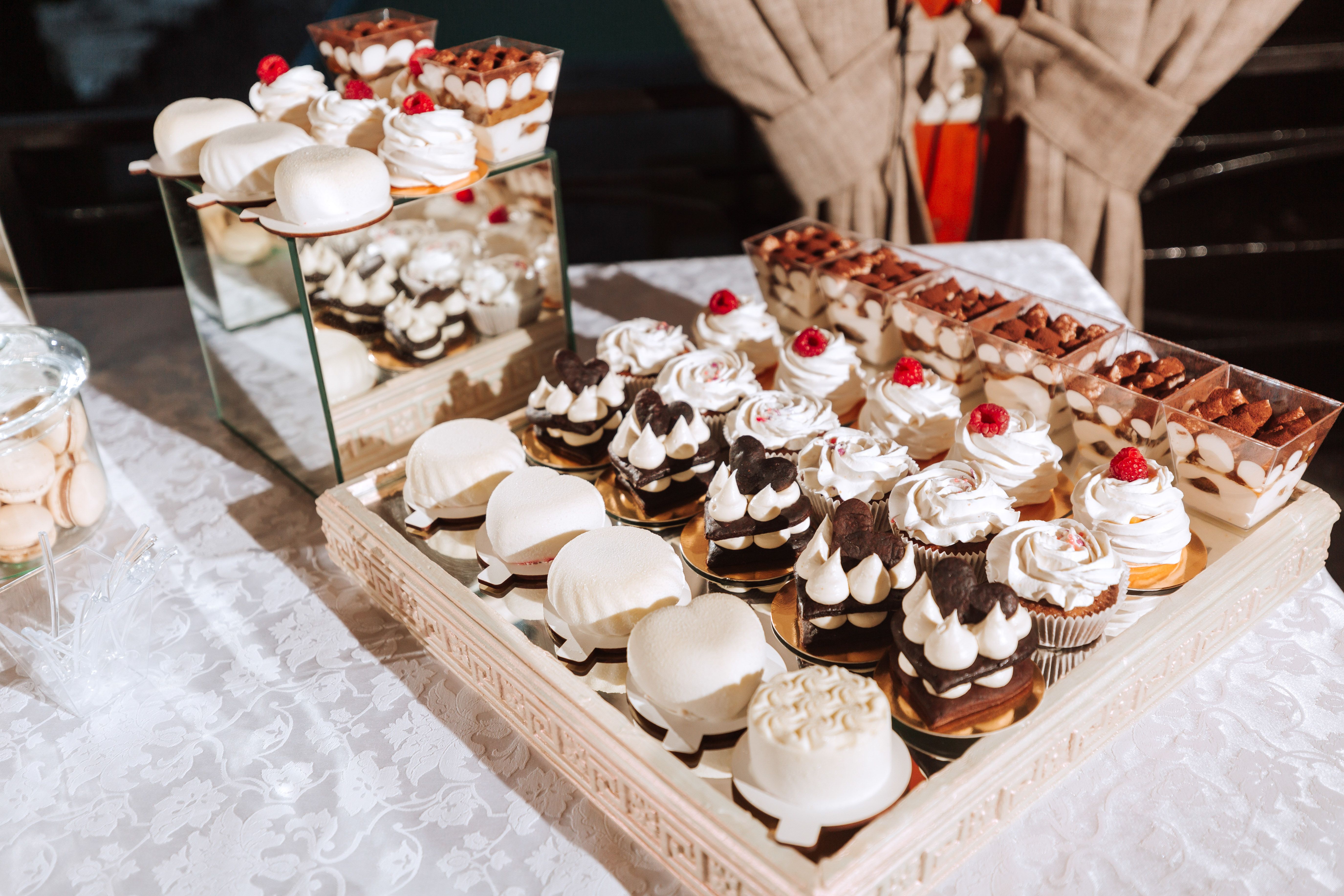 wedding dessert table