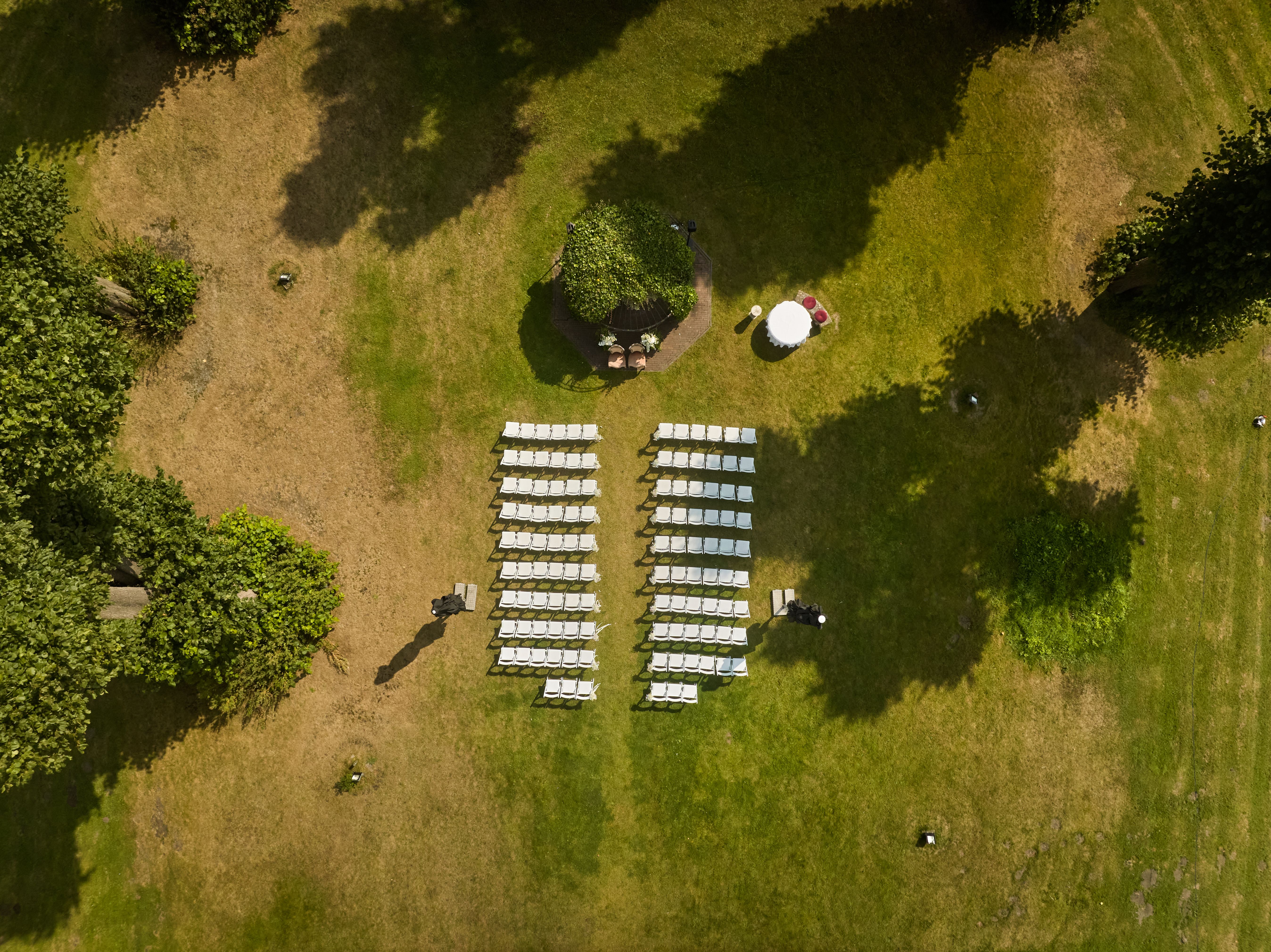 drone wedding venue