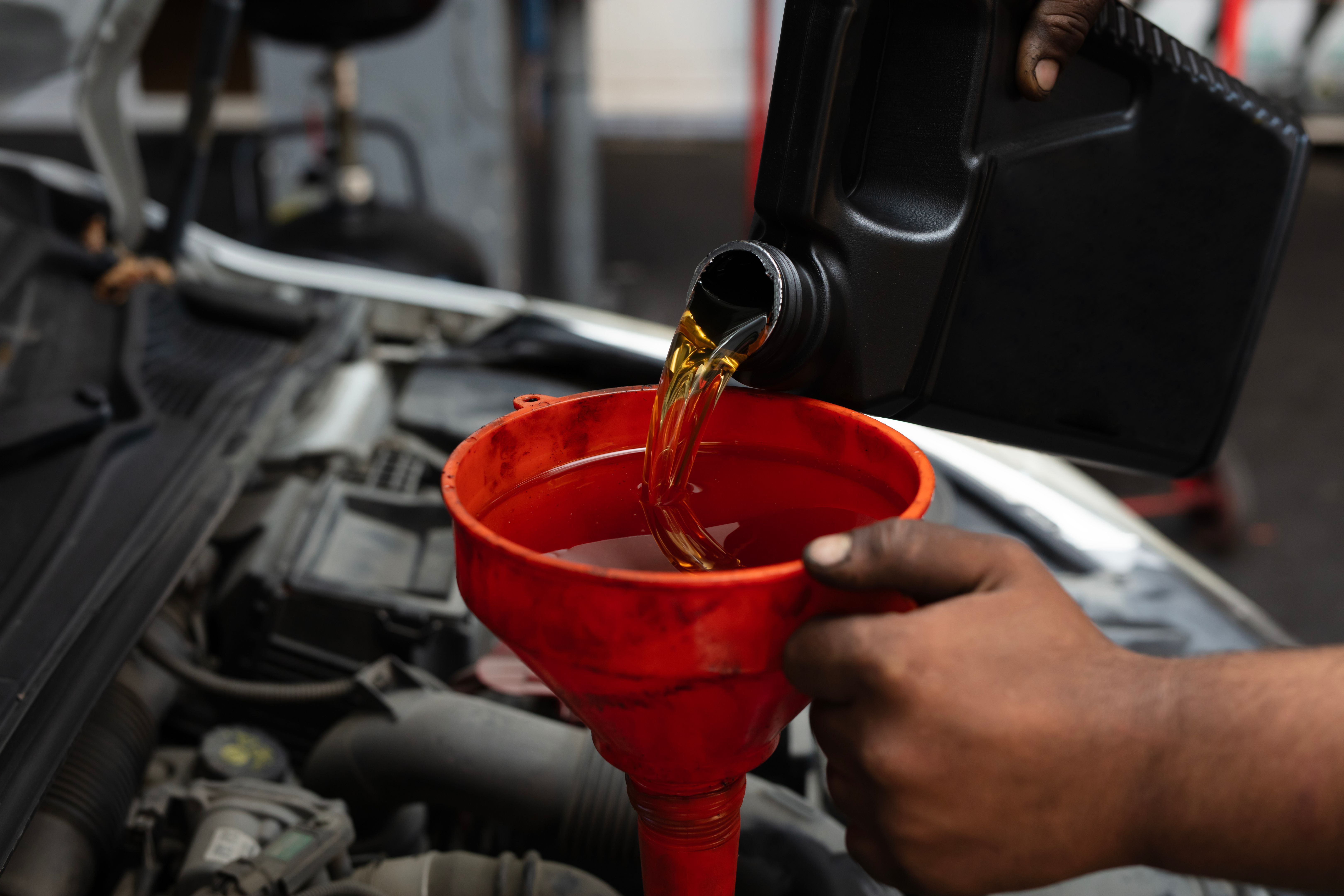 engine oil change