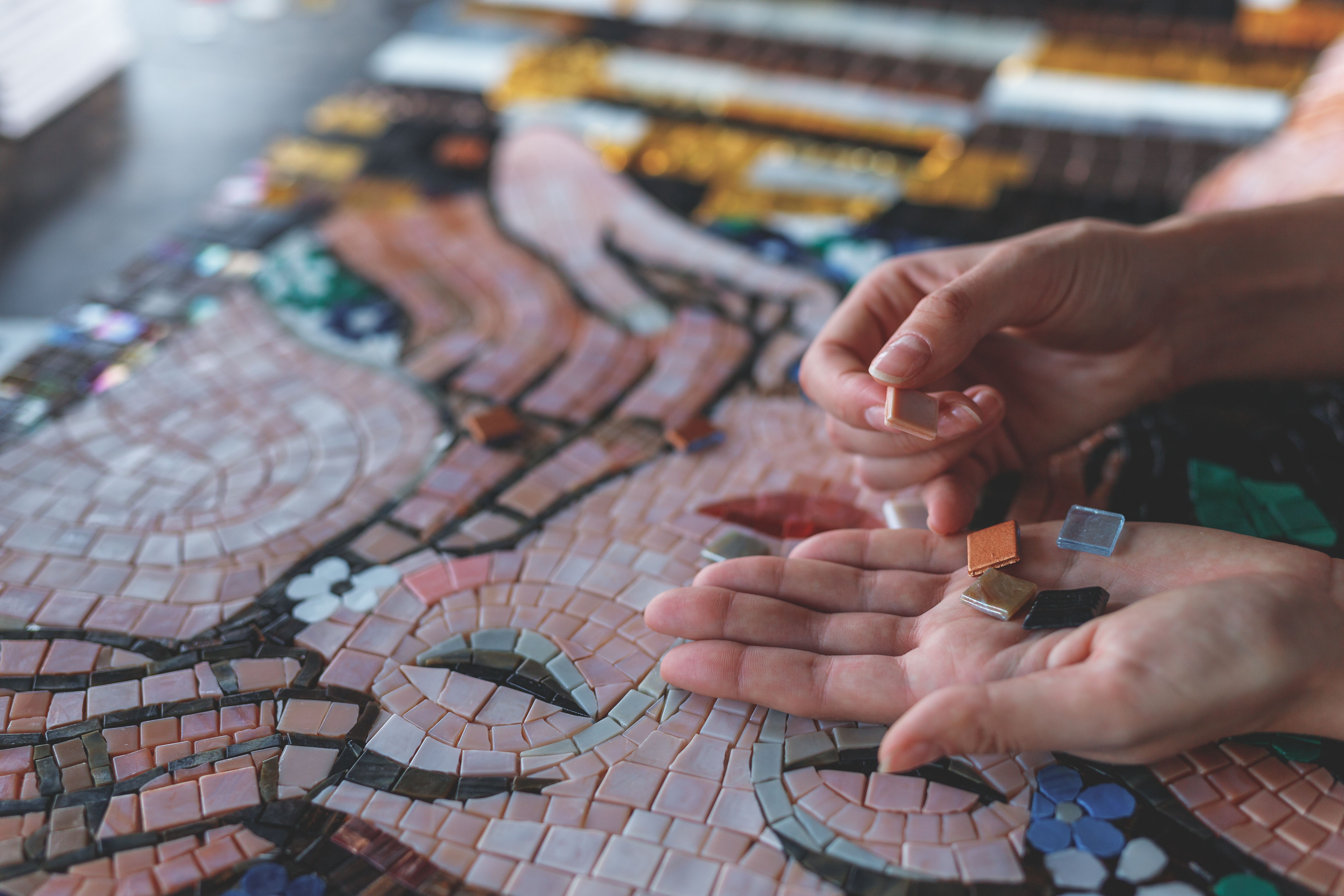 making mosaics
