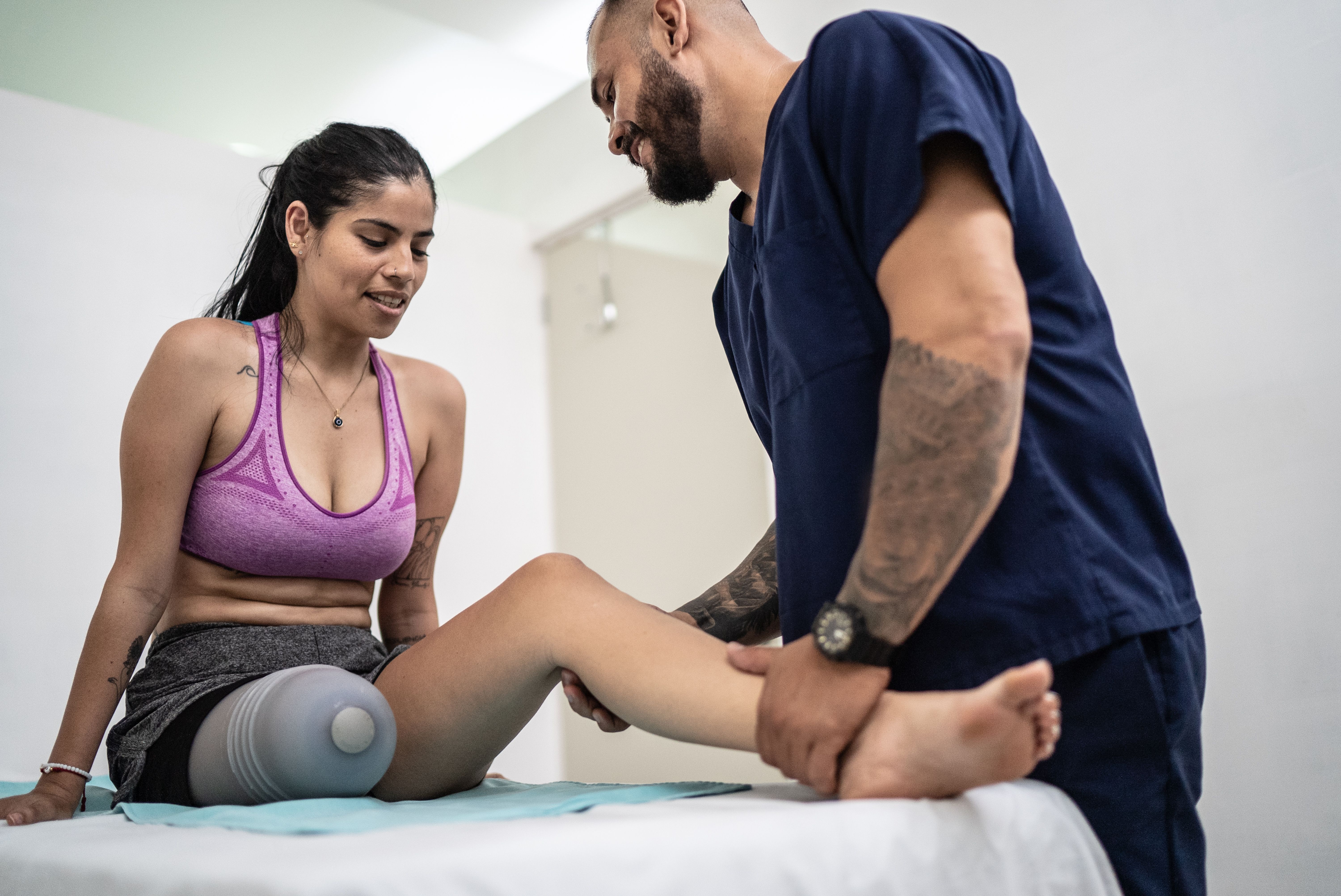 athlete massage