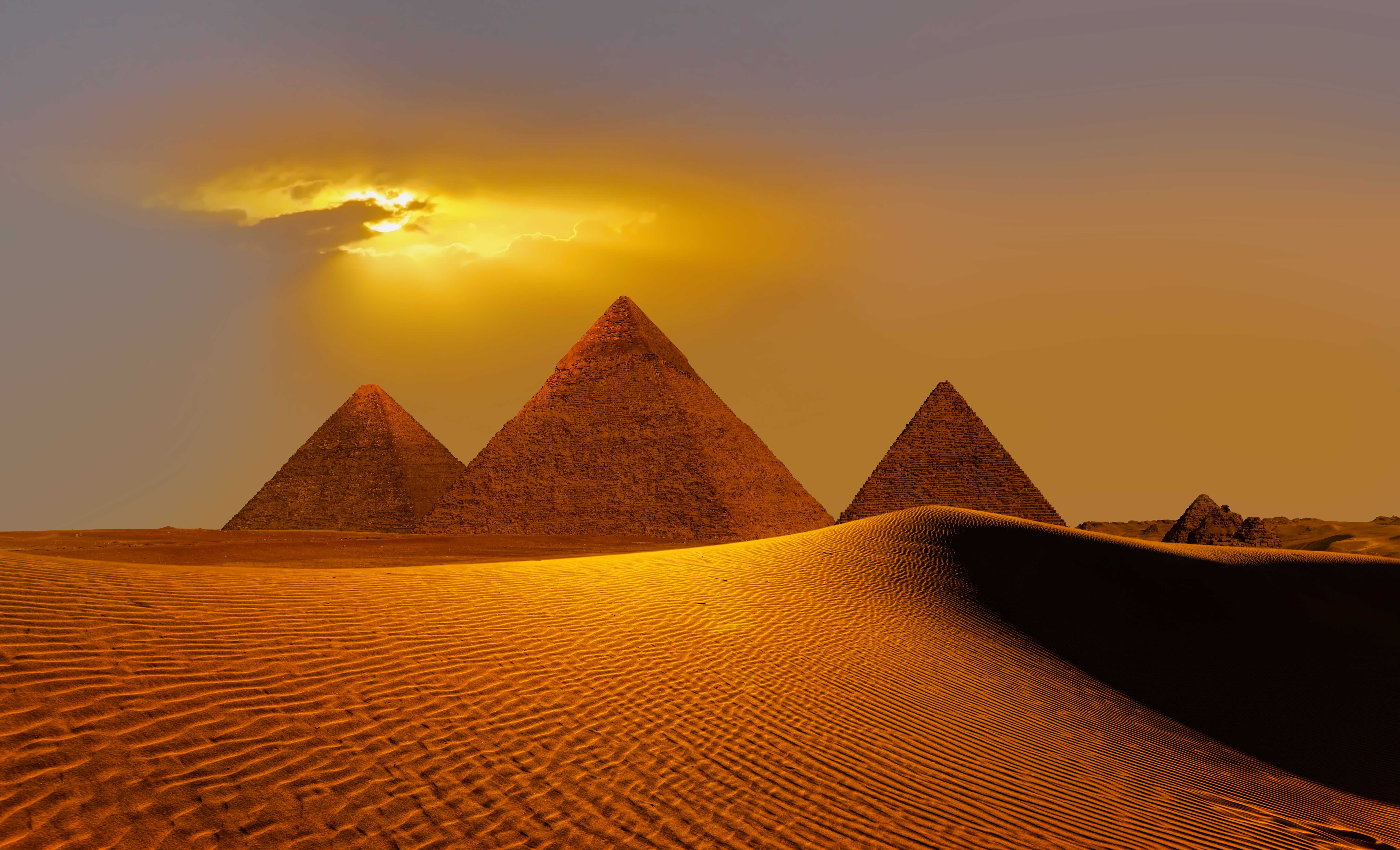 giza sunrise