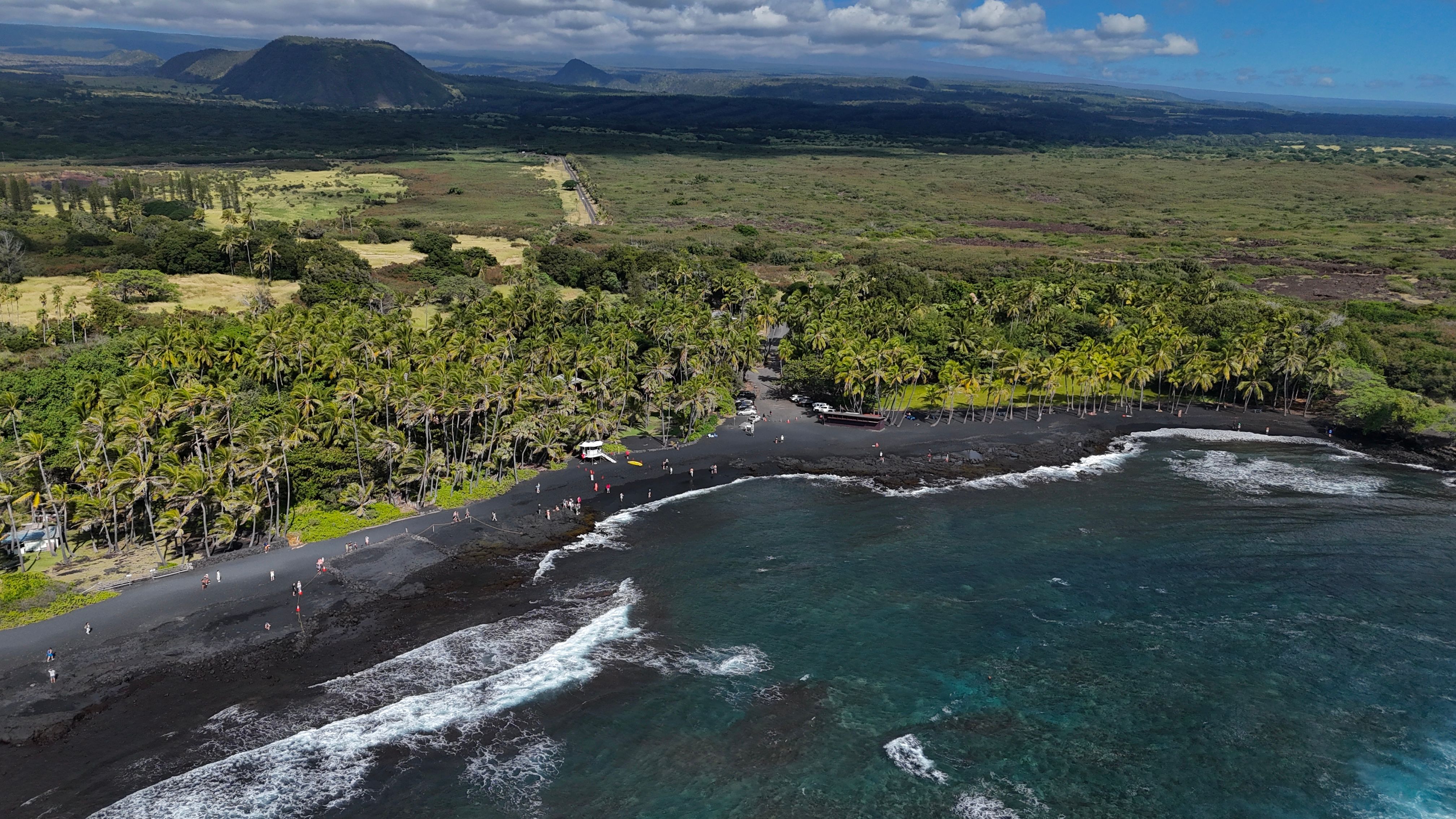 drone Hawaii scenery