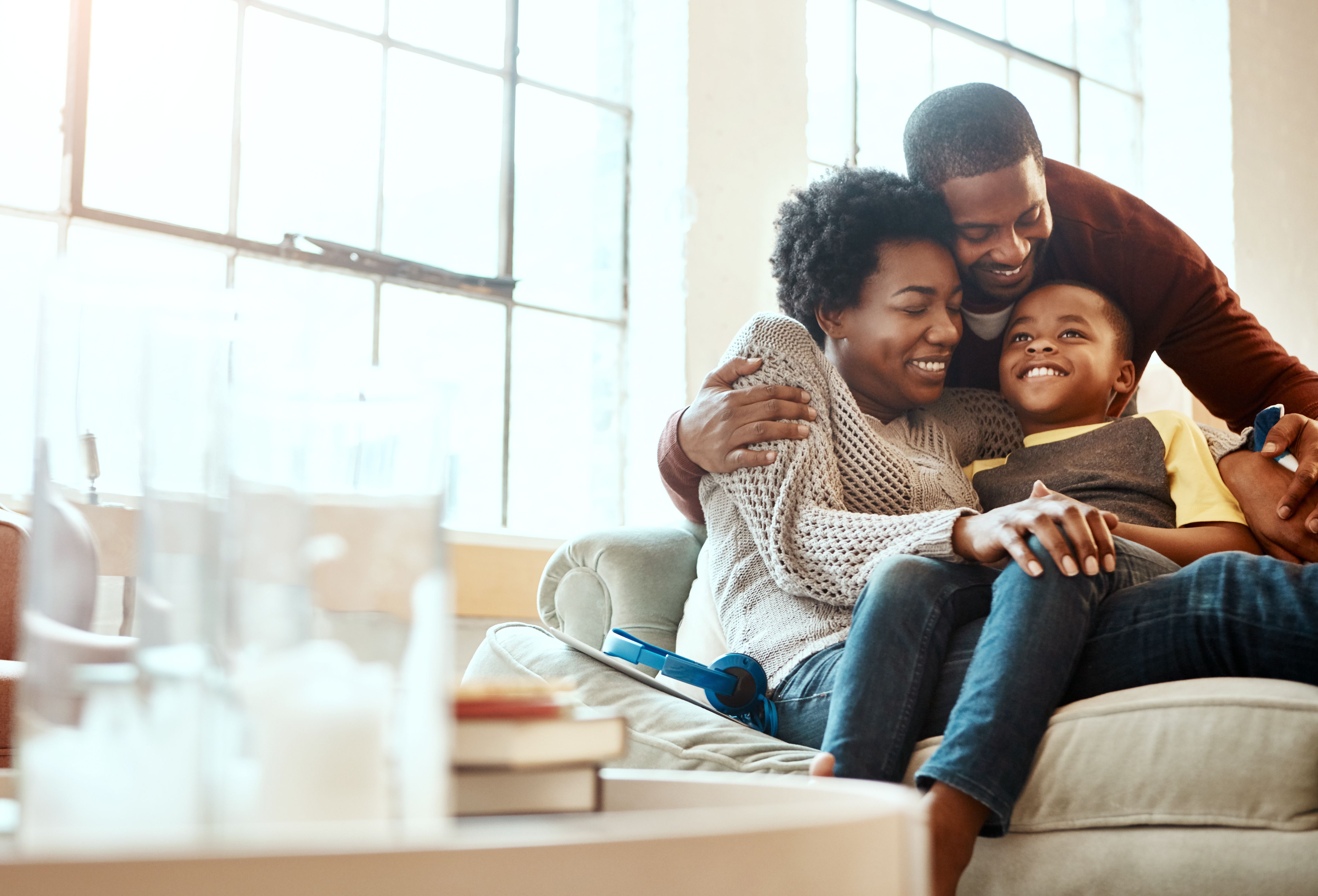 happy family home