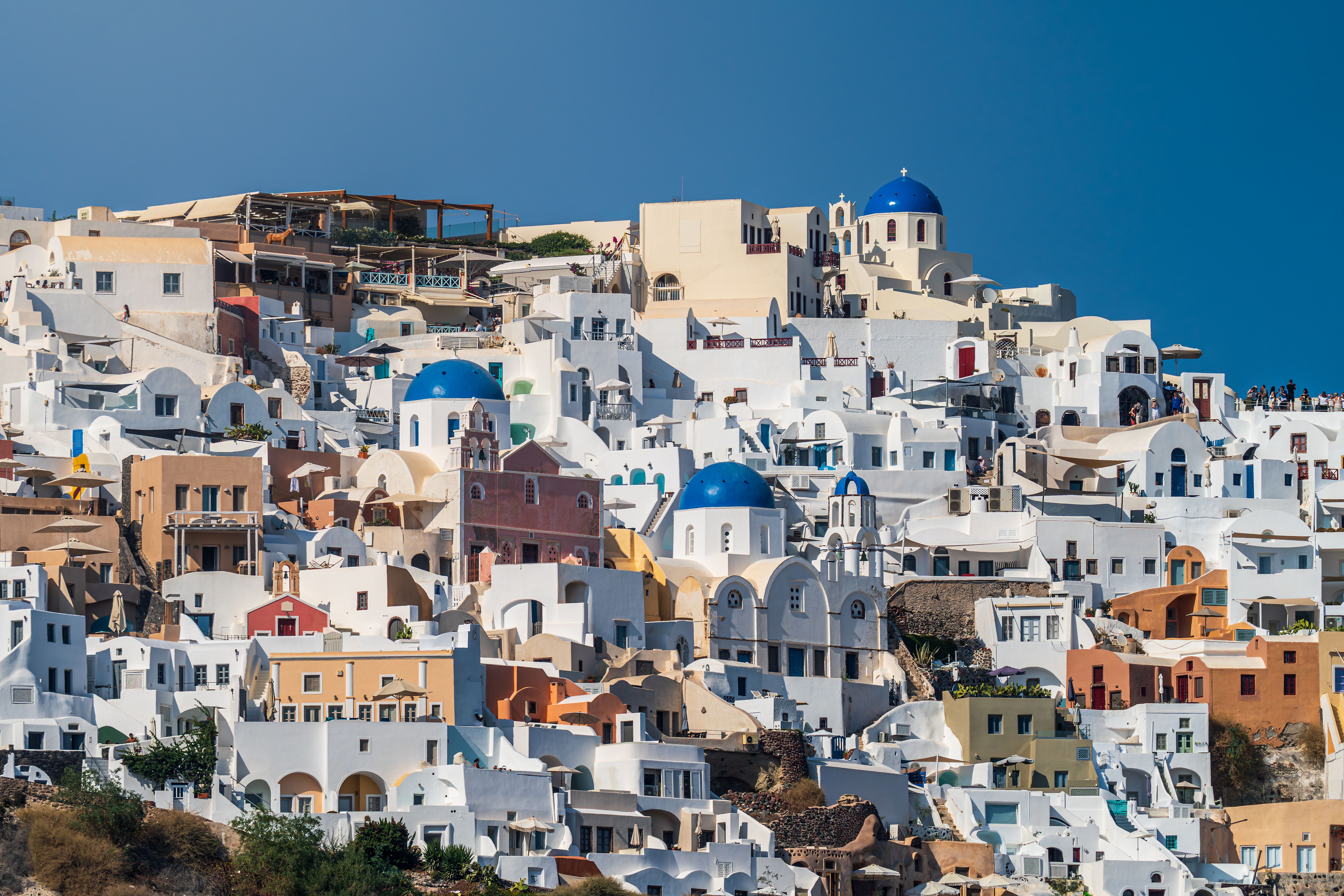 santorini village