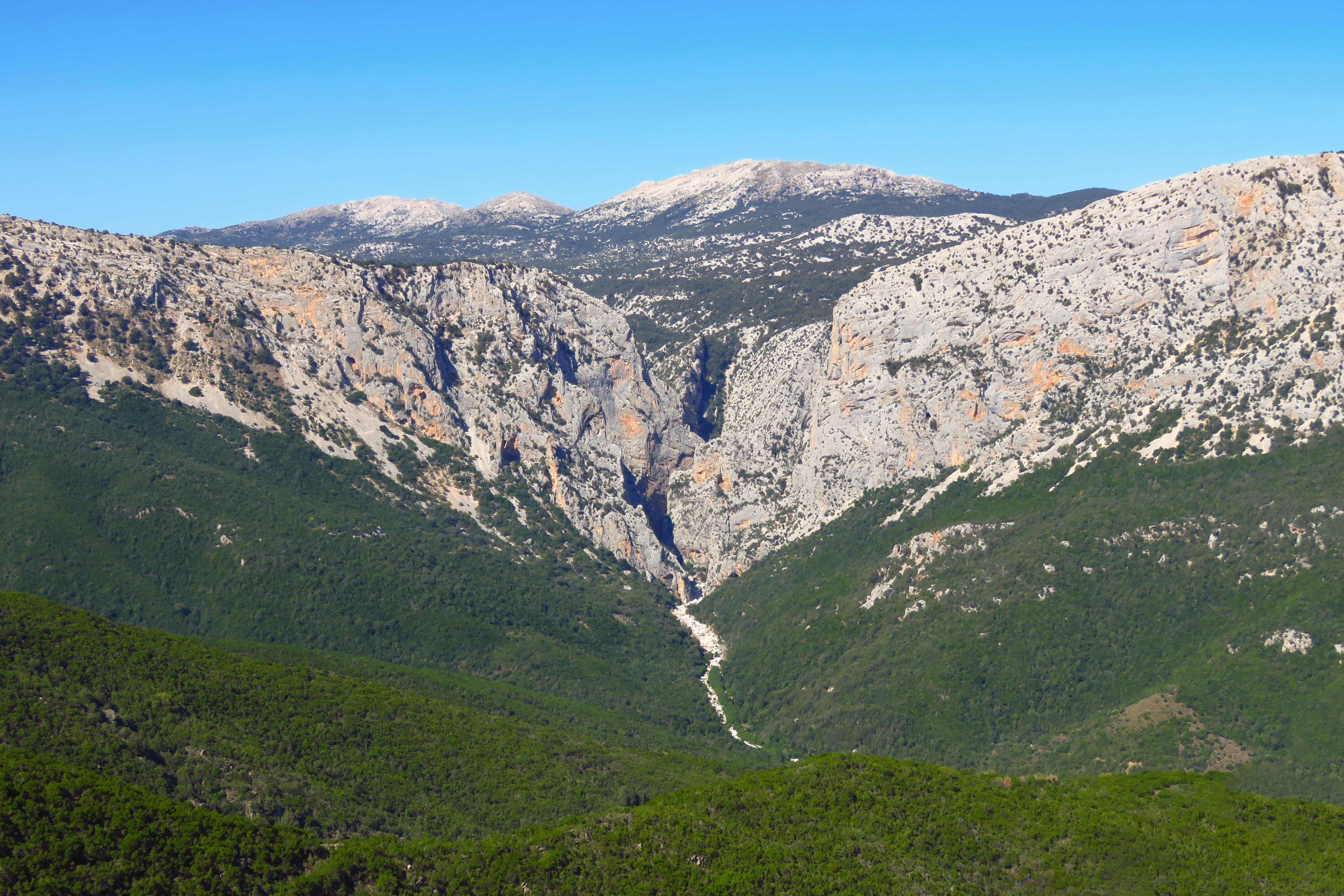 Su Gorropu famous Italian canyon, Sardinia Su Gorropu famous Italian canyon, Sardinia