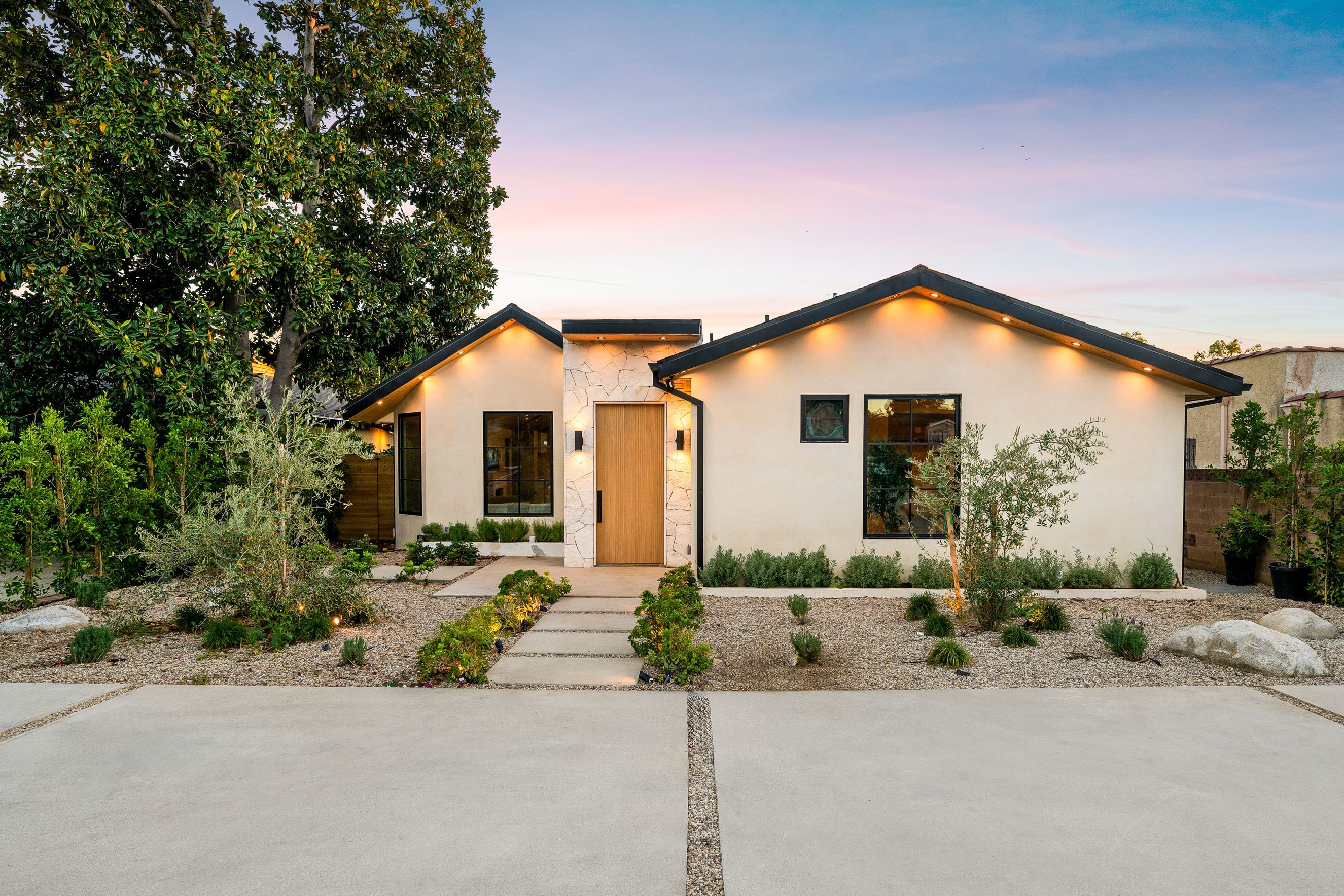 modern home exterior