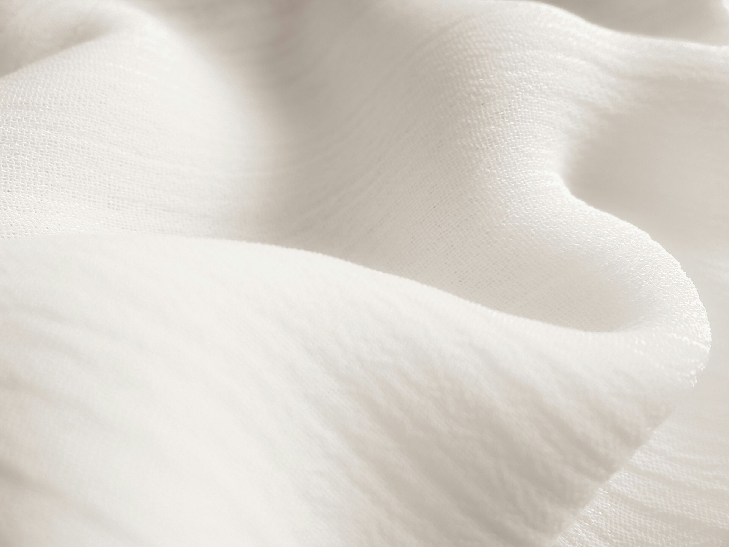 Full Frame Shot Of White Fabric Full Frame Shot Of White Fabric
