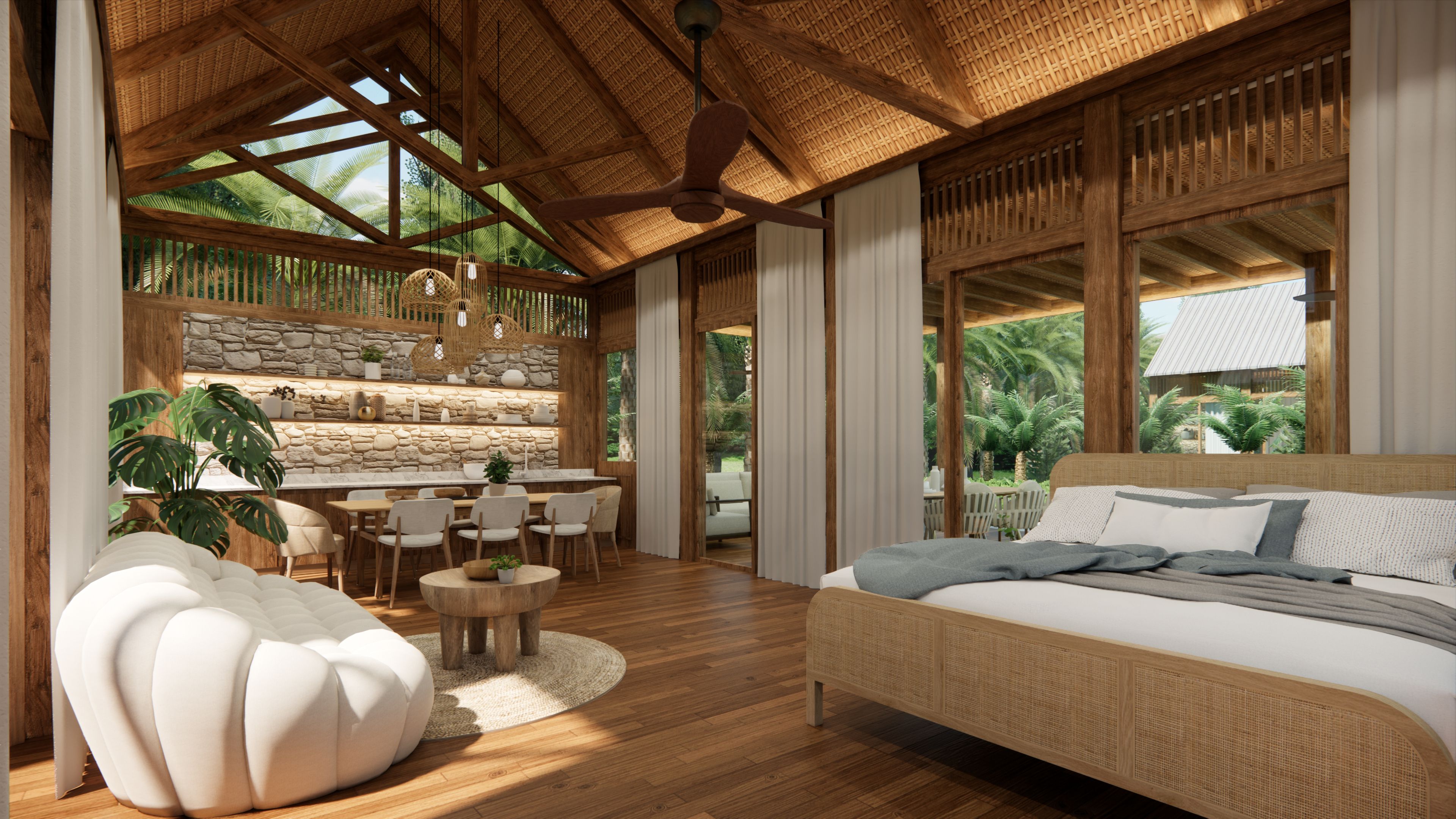 luxury lodge interior