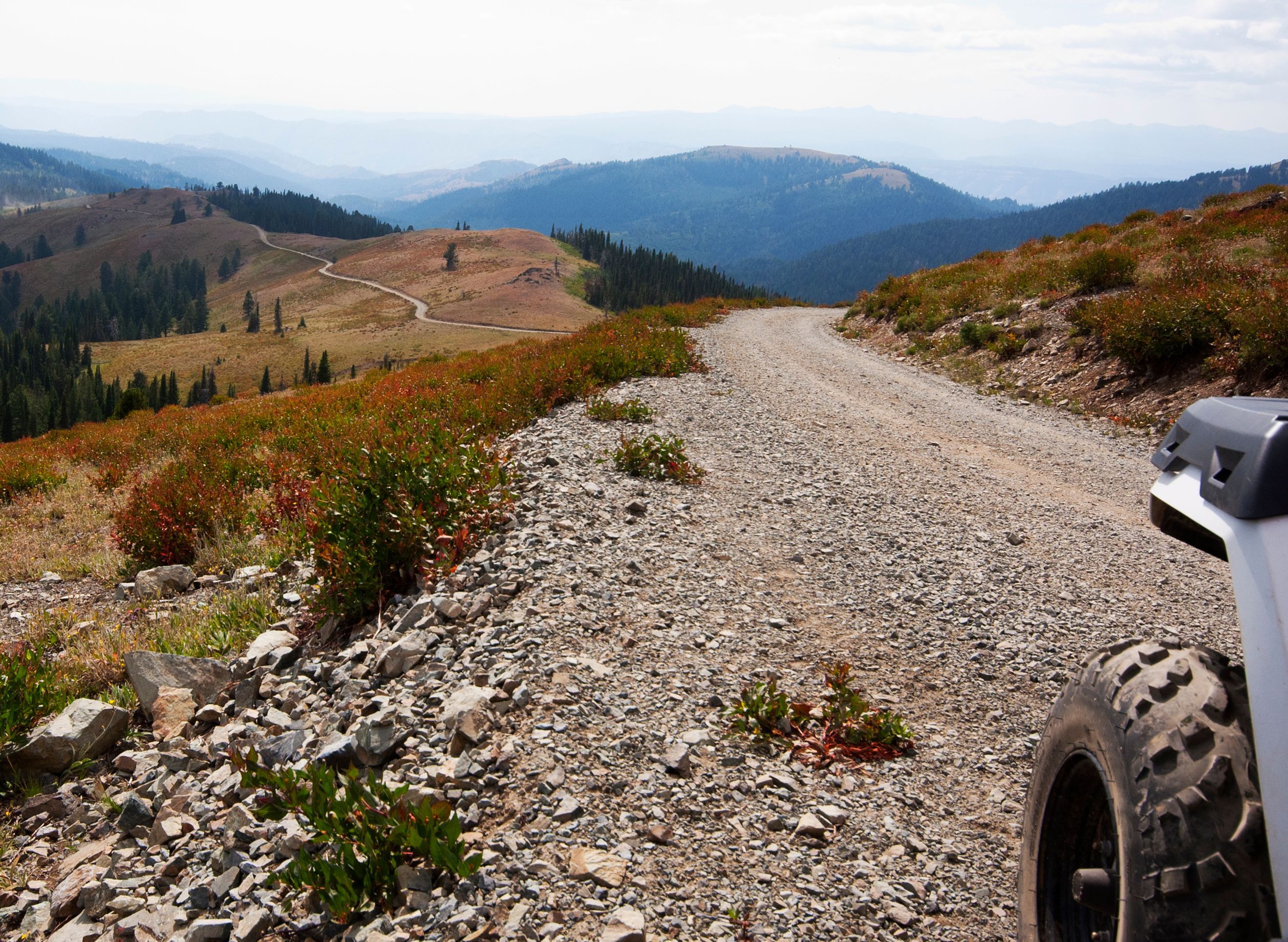 off-roading in nature