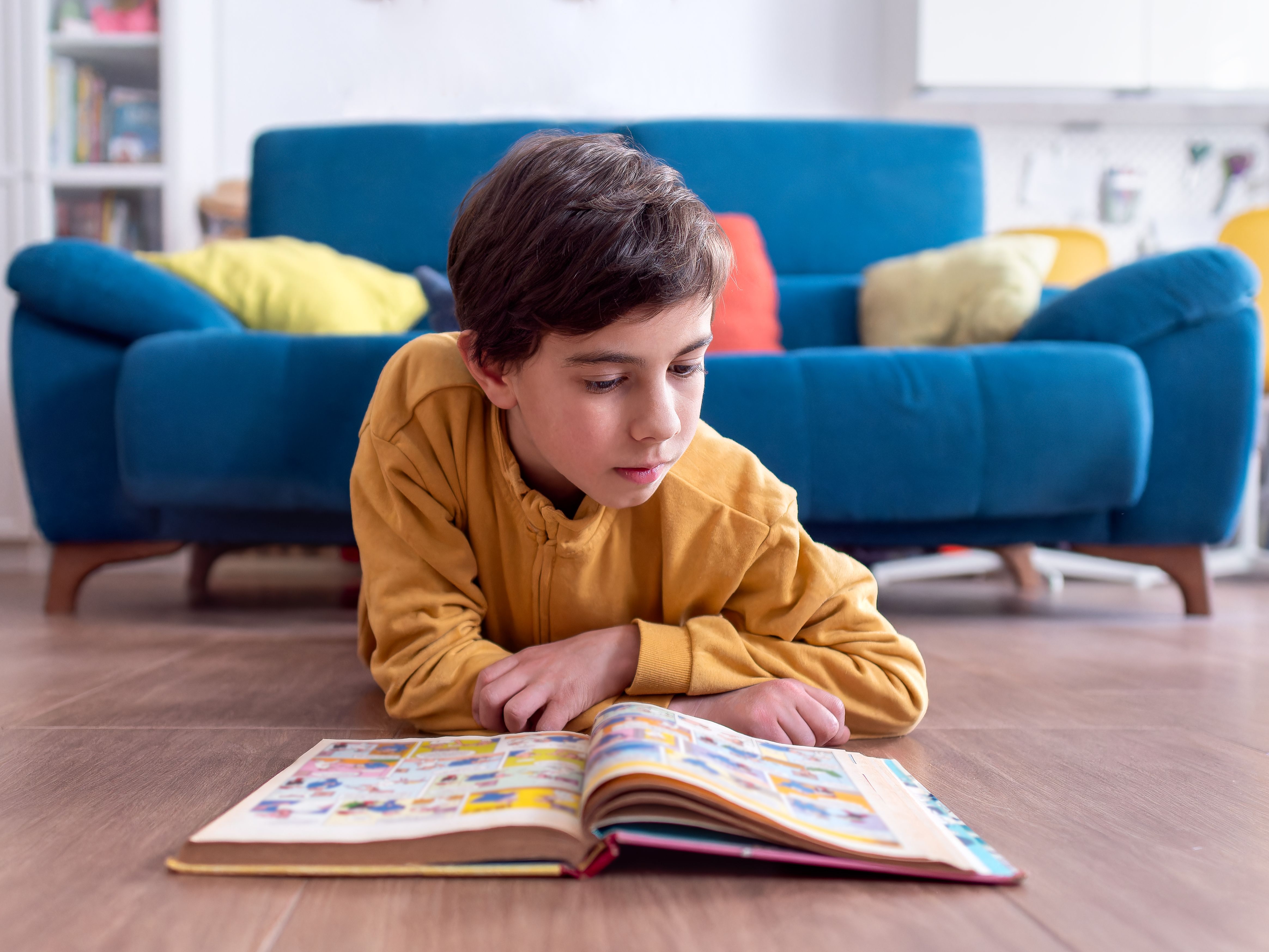 children reading