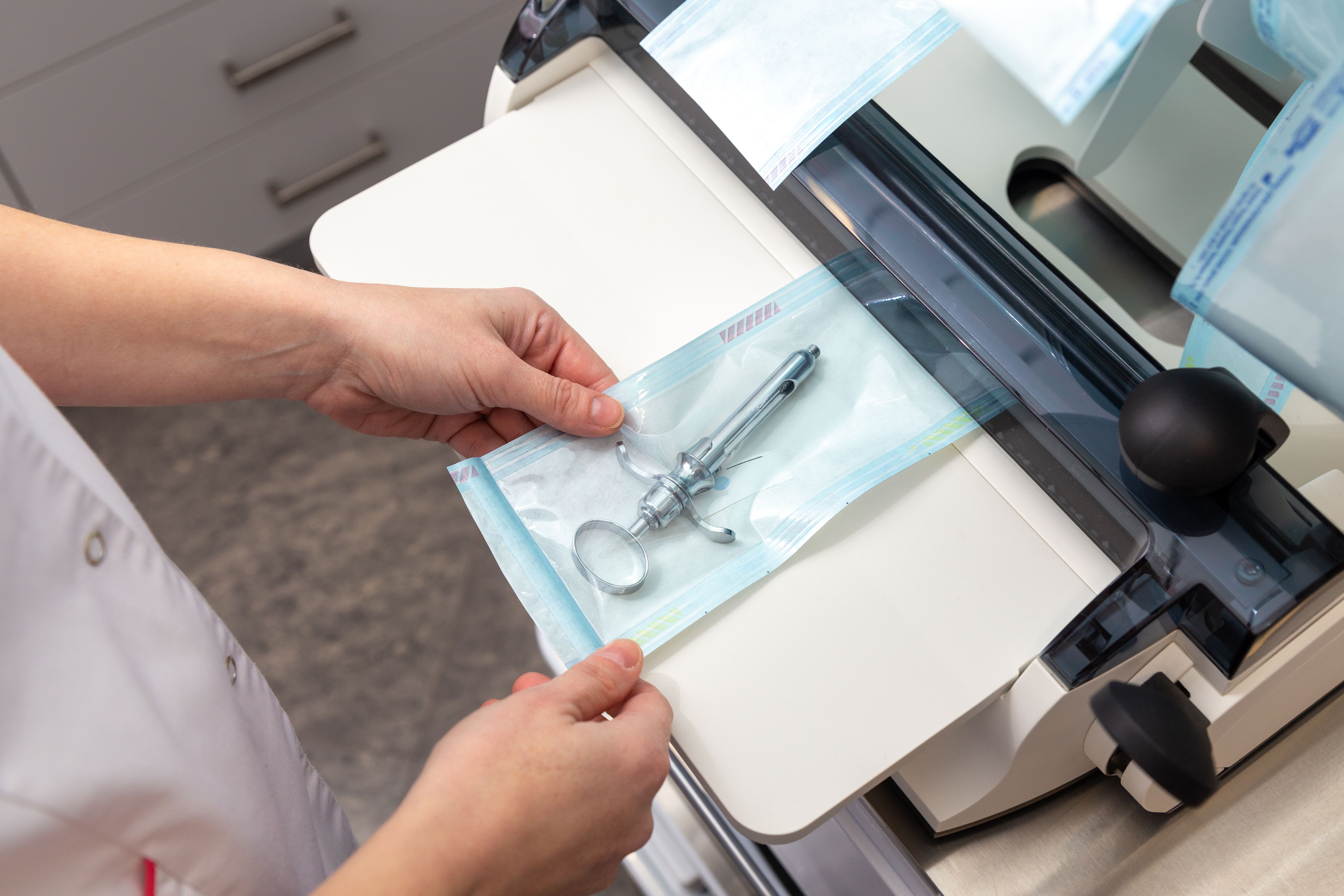 sanitizing packaging