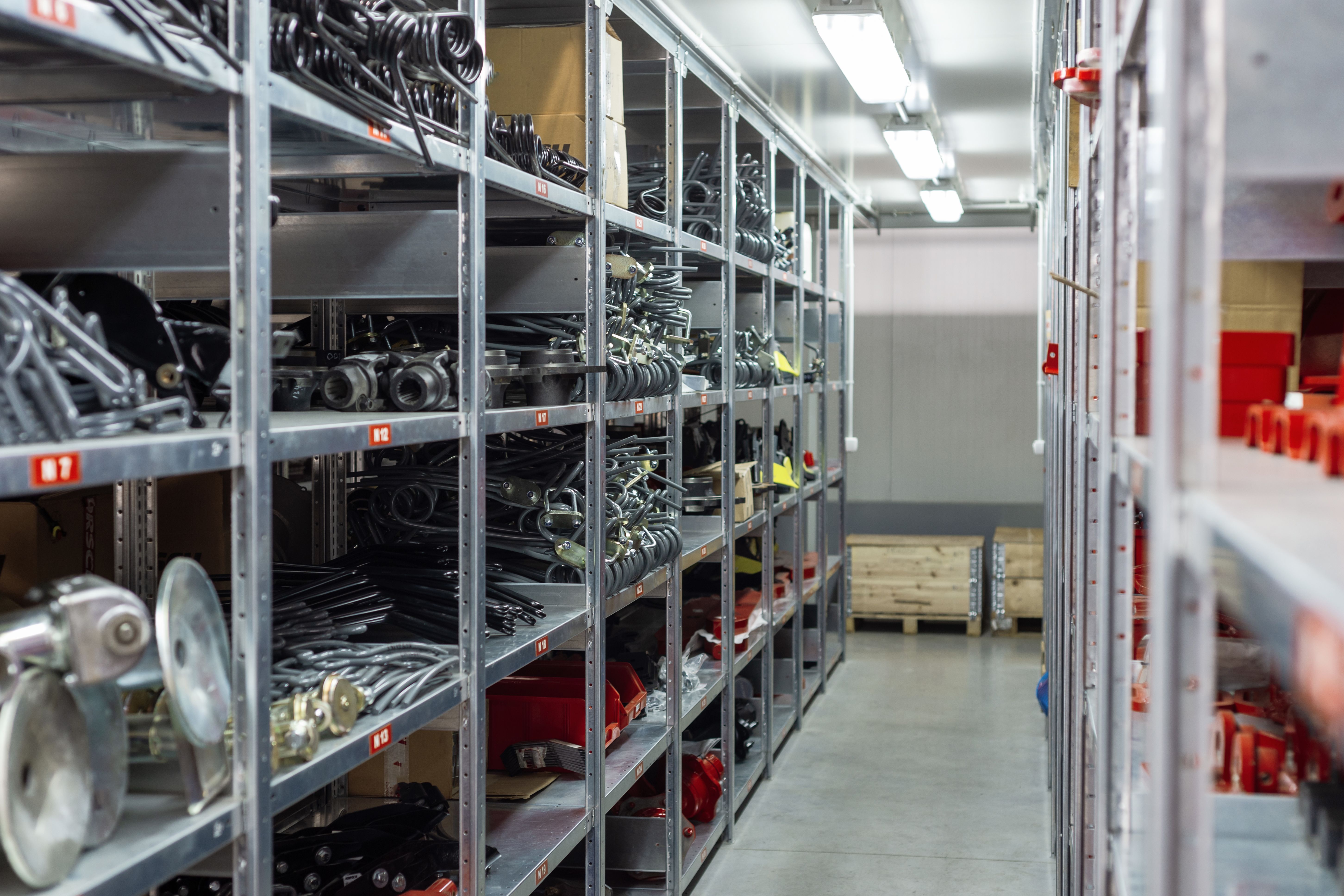 spare parts warehouse