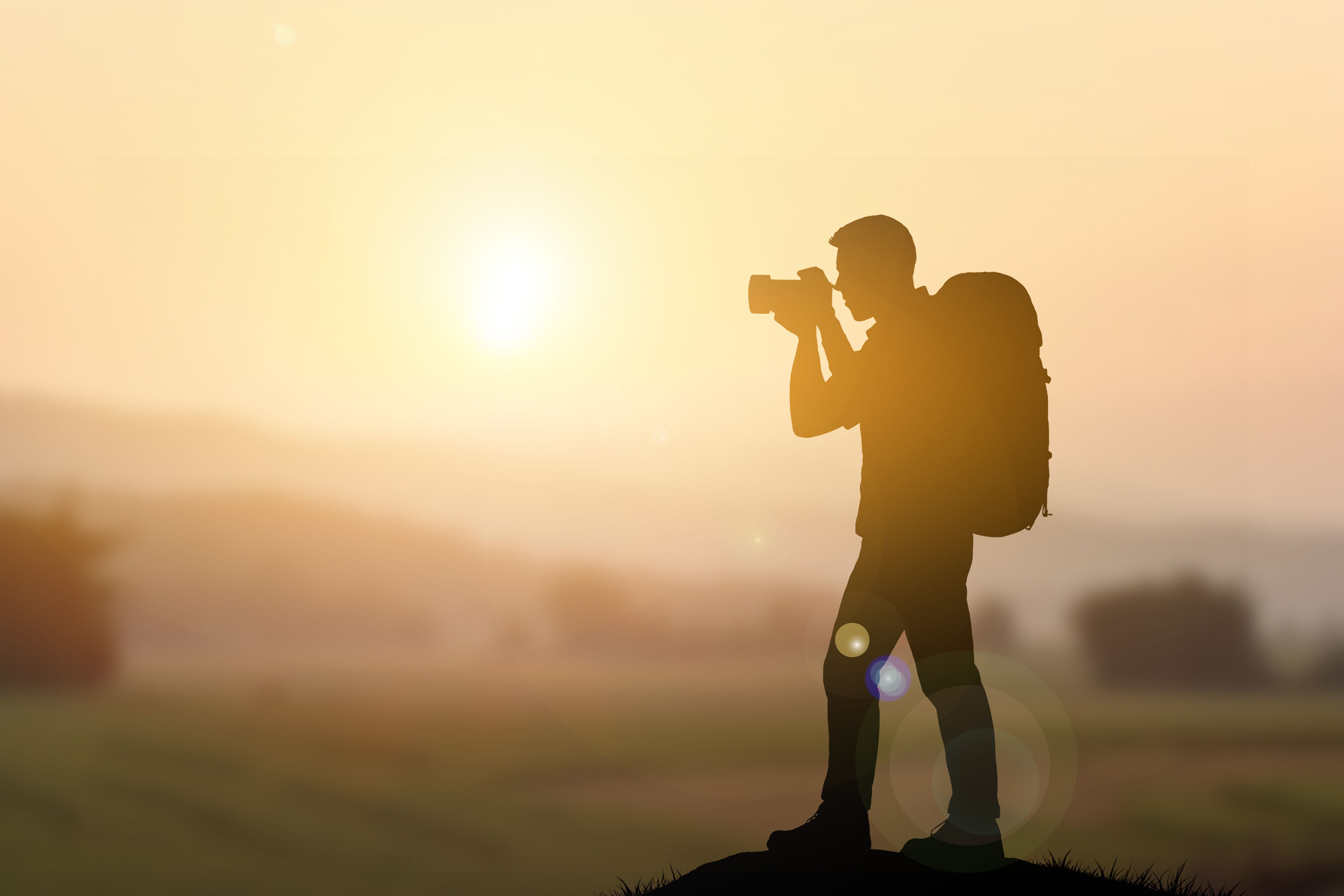 photographer outdoors
