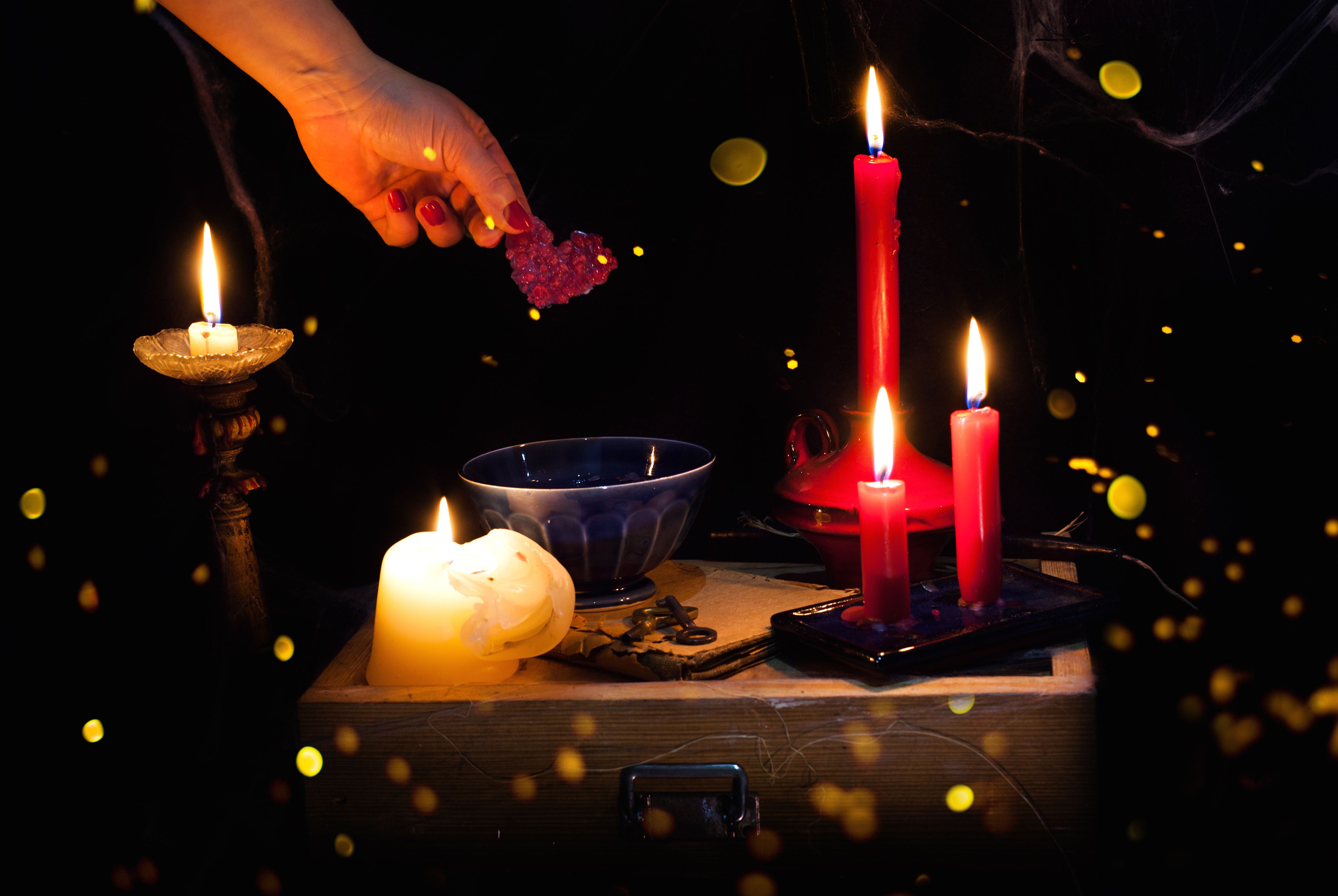 night and candle - divination of wax - polish tradition - divination from wax - evening predictions on the eve of St. Andrew night and candle - divination of wax - polish tradition - divination from wax - evening predictions on the eve of St. Andrew