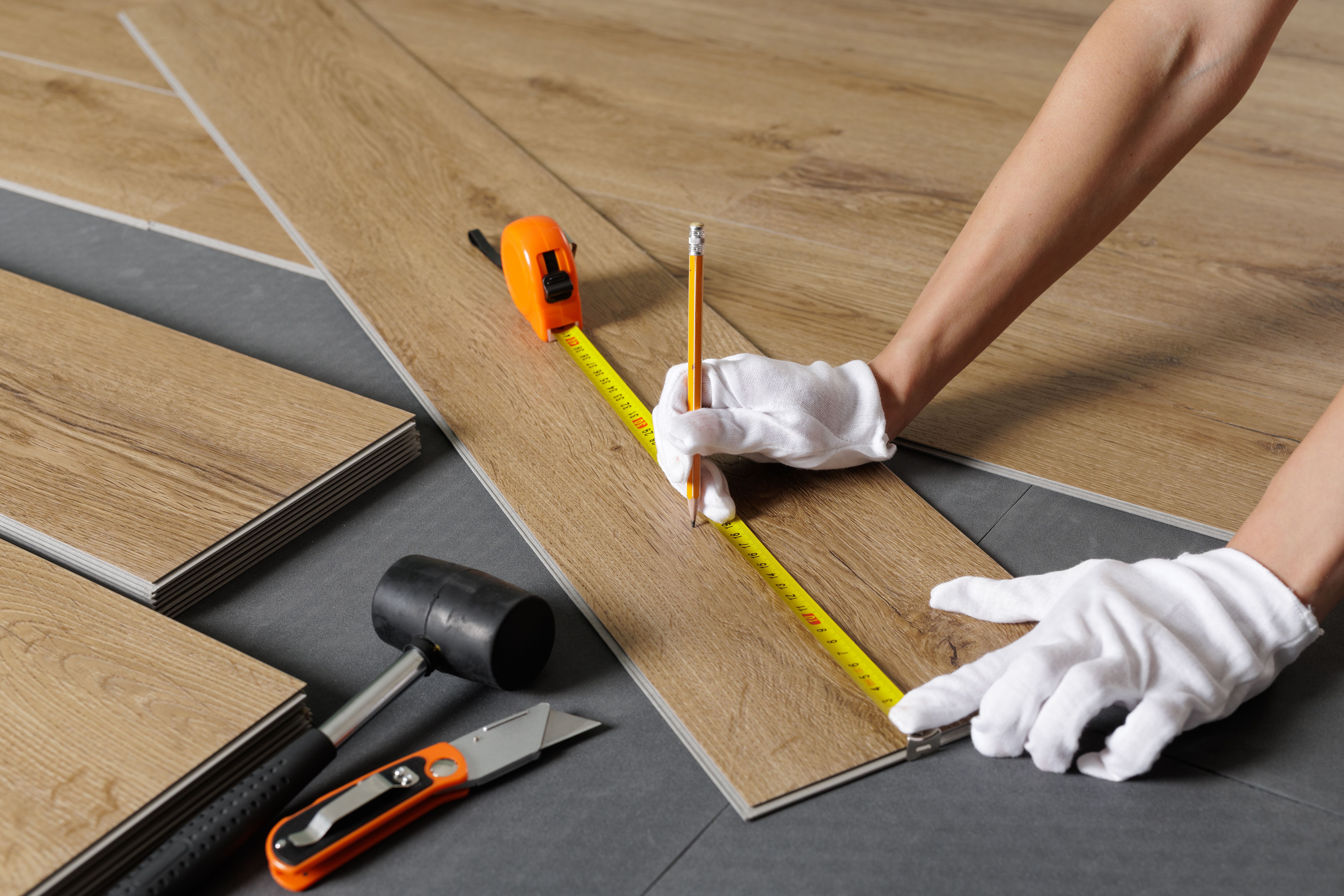 vinyl flooring installation