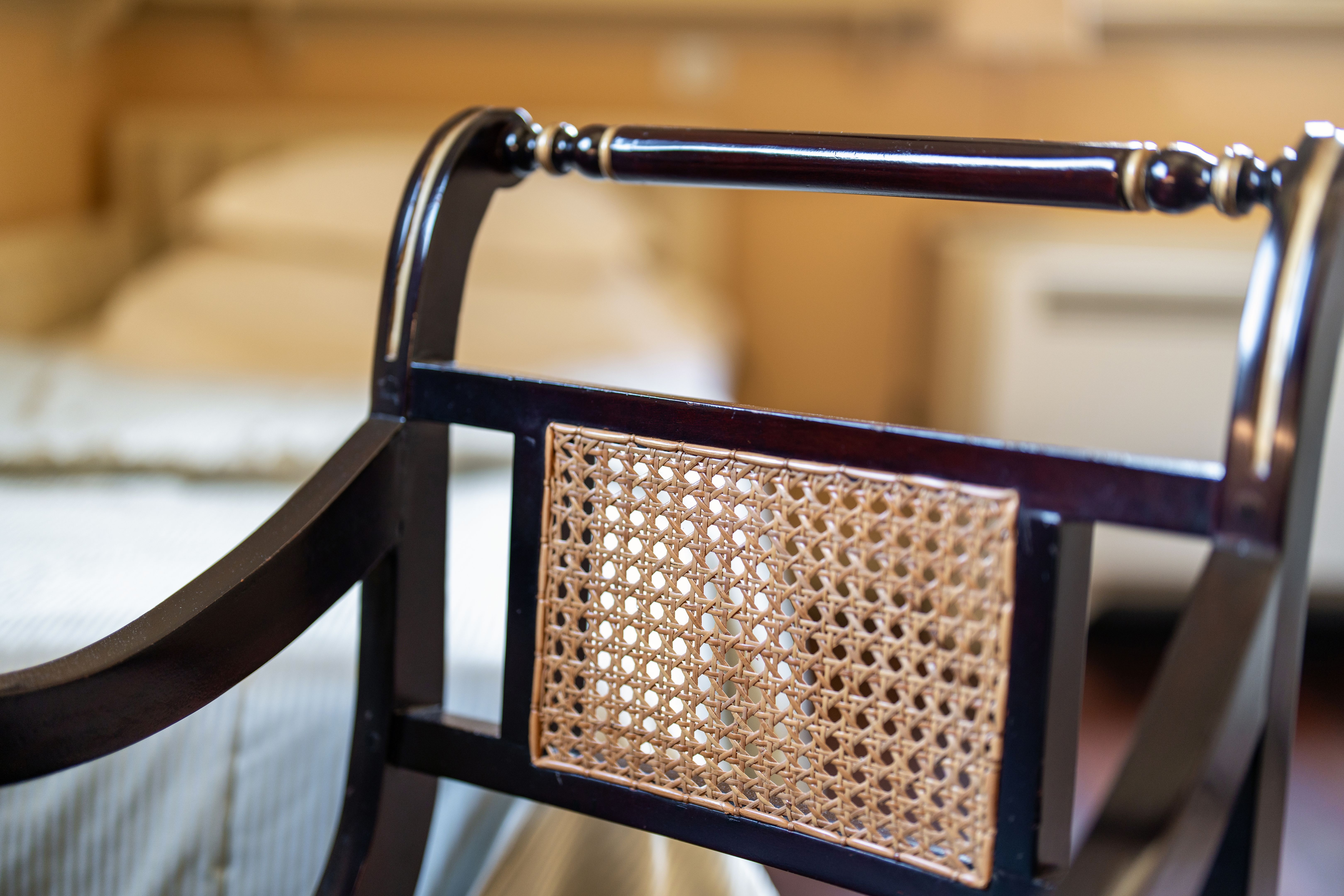 vintage chair details