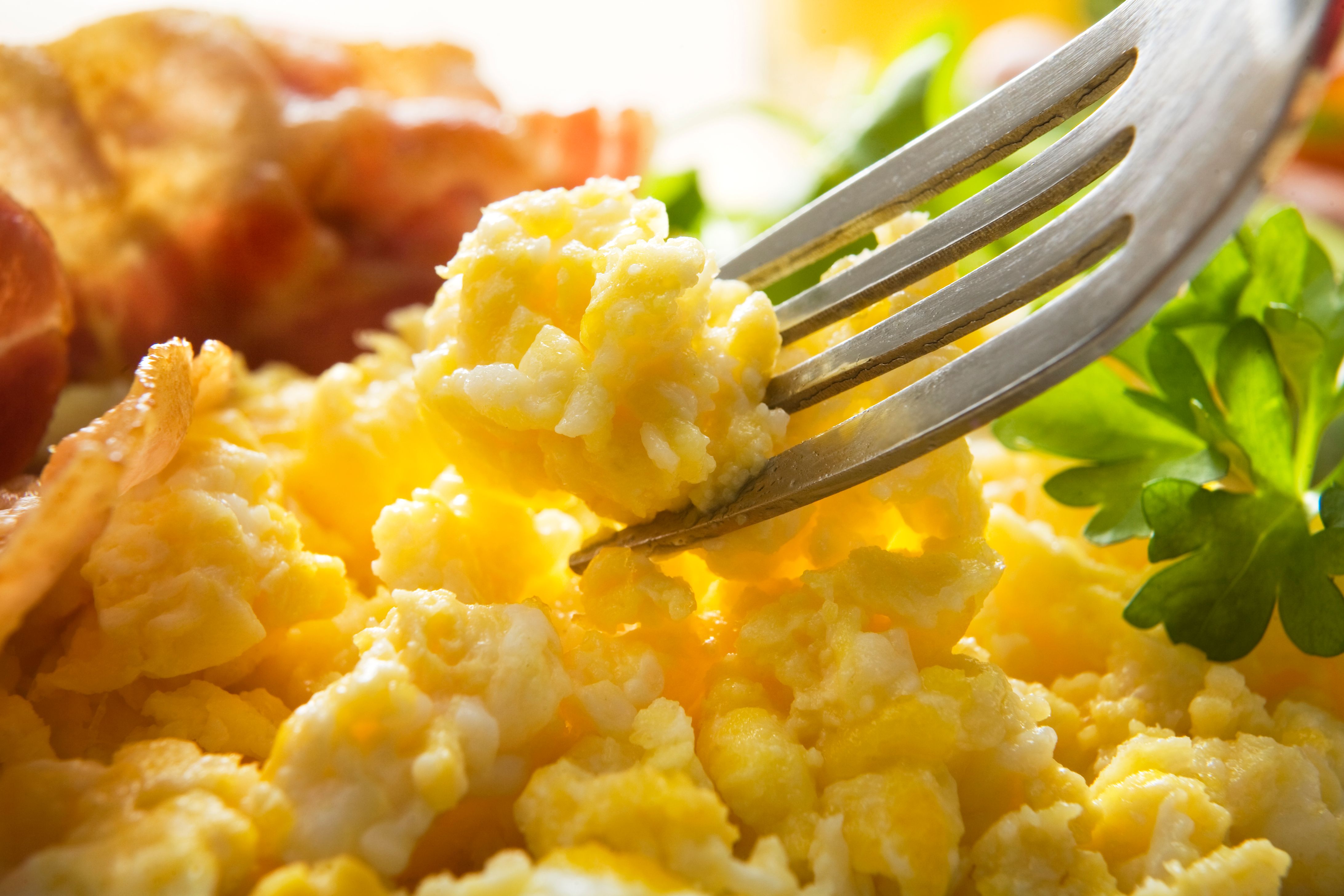 scrambled eggs