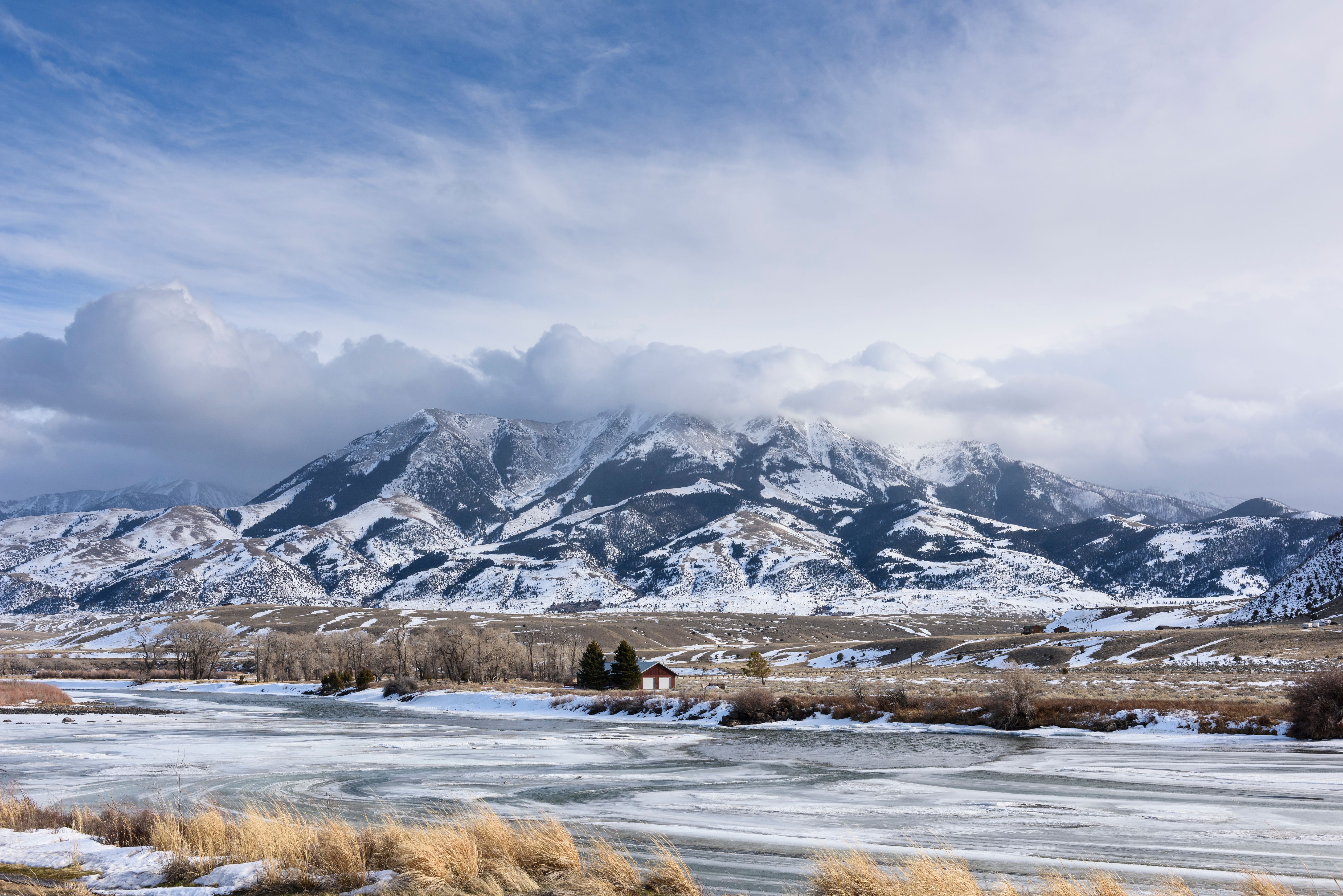 montana landscape winter